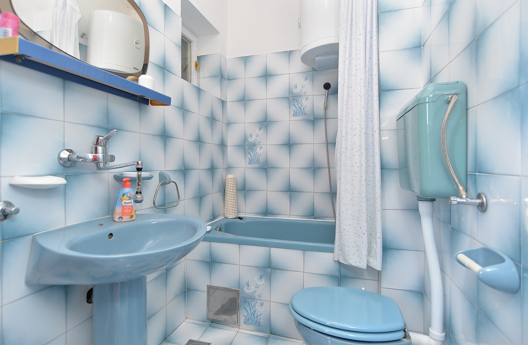 Two bedroom apartment with balcony and sea view Rabac, Labin  A-b