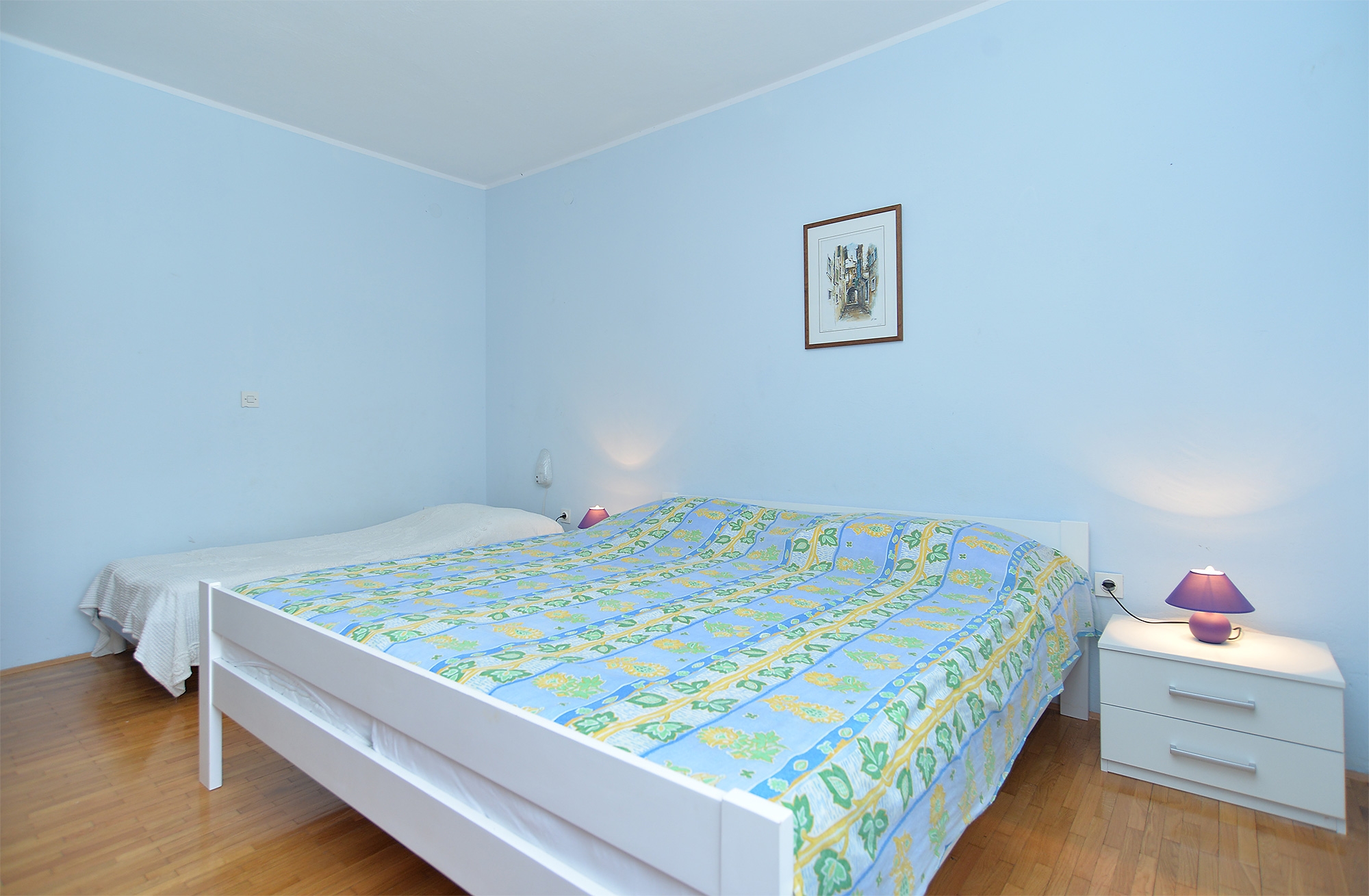 Two bedroom apartment with balcony and sea view Rabac, Labin  A-b