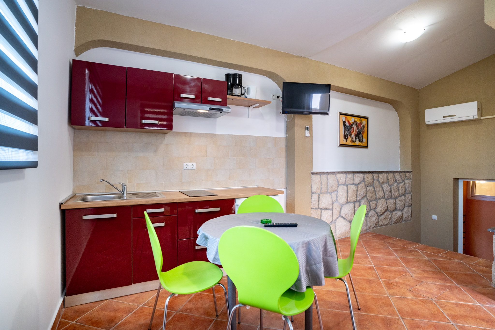 One bedroom apartment with terrace Lopar, Rab  A-a