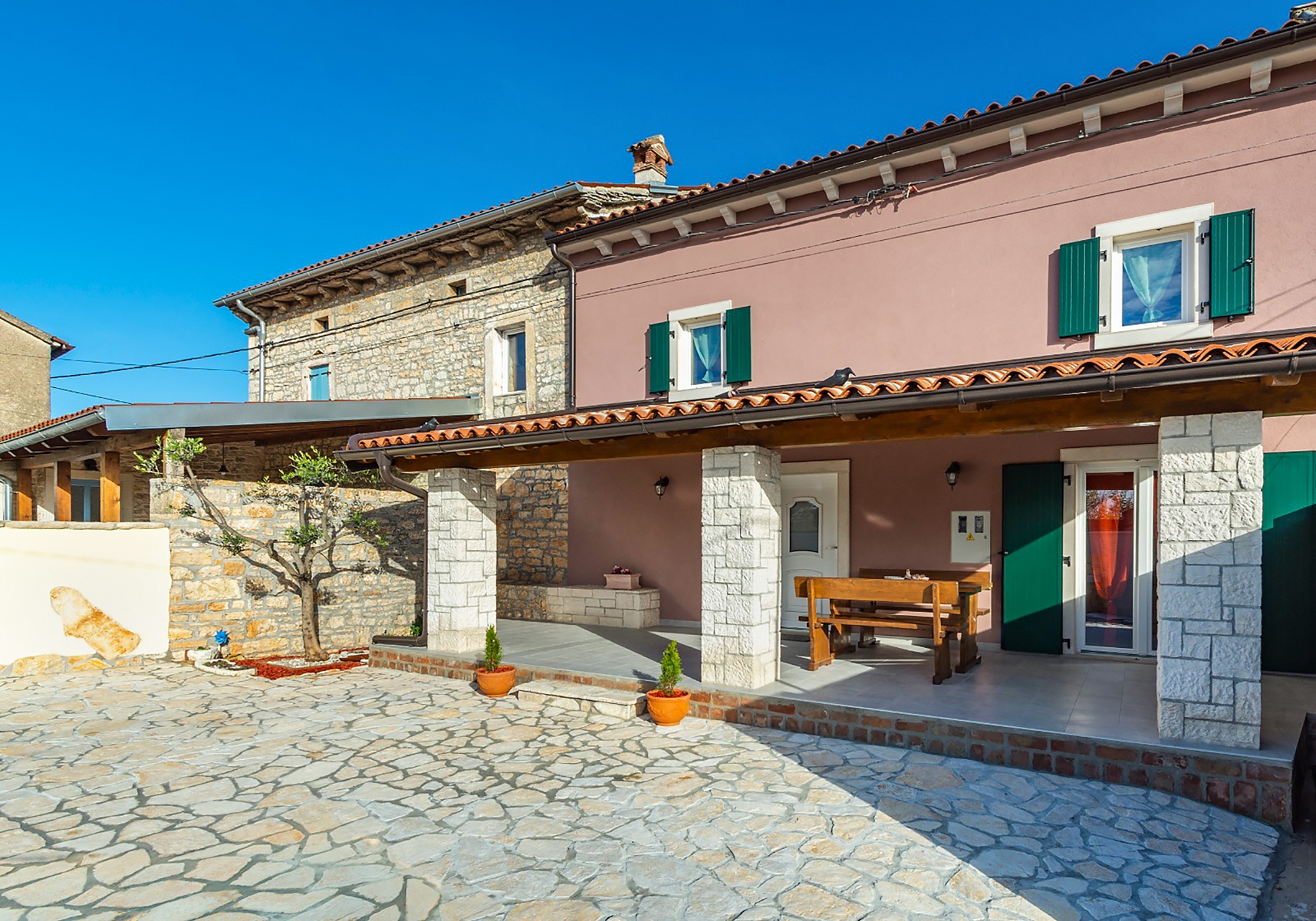 Two bedroom house with terrace Butkovići, Central Istria - Središnja Istra  K