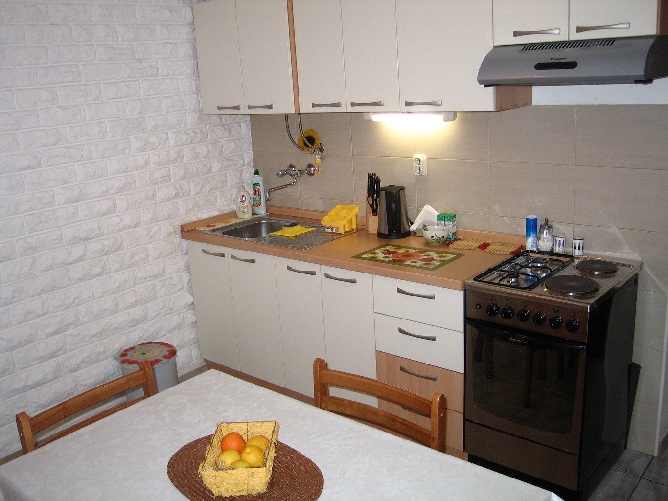 One bedroom apartment with terrace and sea view Šibenik  A-a