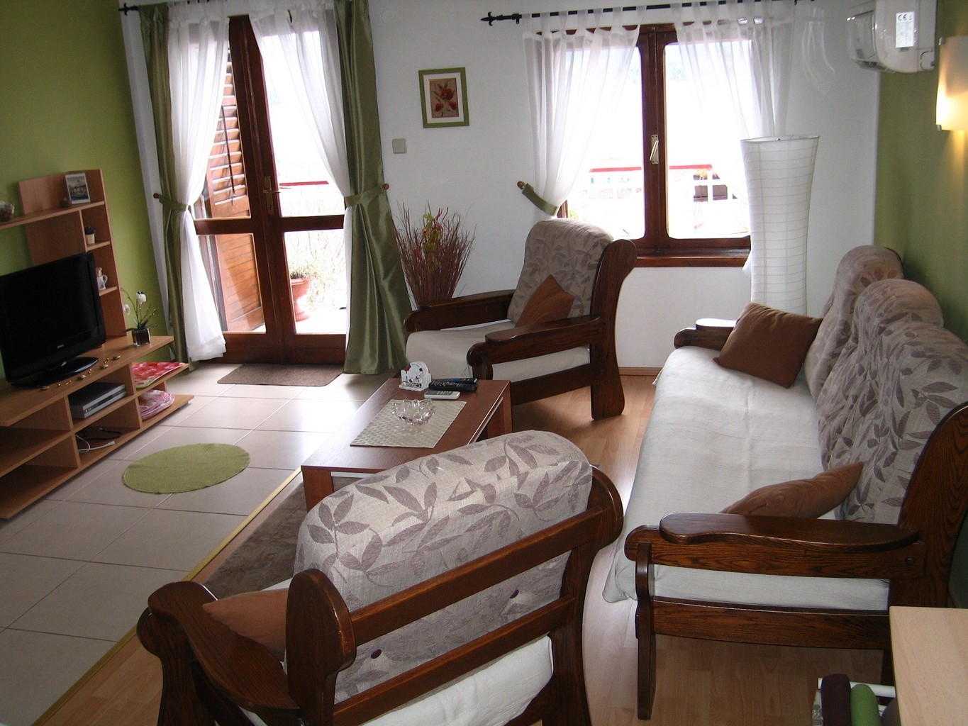 One bedroom apartment with terrace and sea view Šibenik  A-a