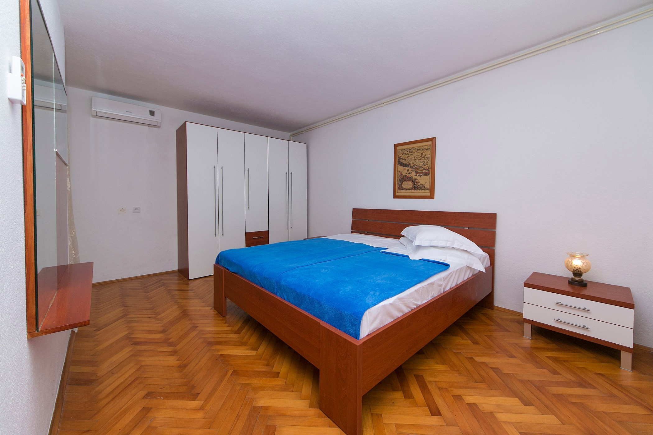 Three bedroom apartment with terrace and sea view Brela, Makarska  A-b
