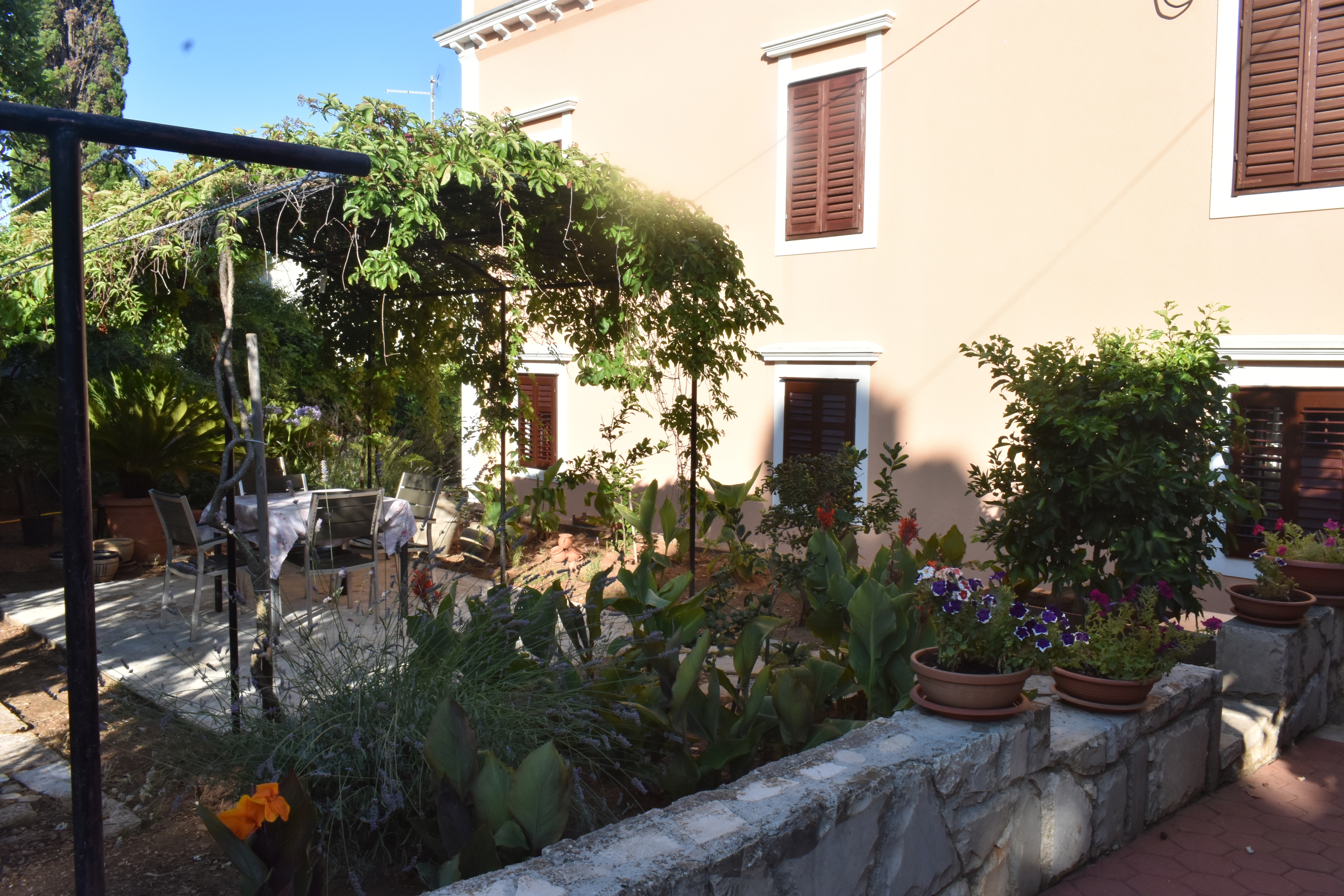 Two bedroom apartment with terrace and sea view Mali Lošinj, Lošinj (A-20783-b)