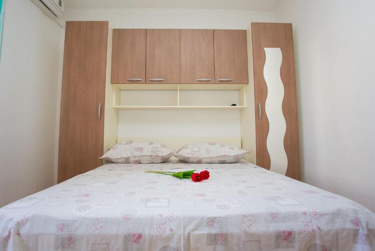 Studio flat with balcony Promajna, Makarska  AS-b