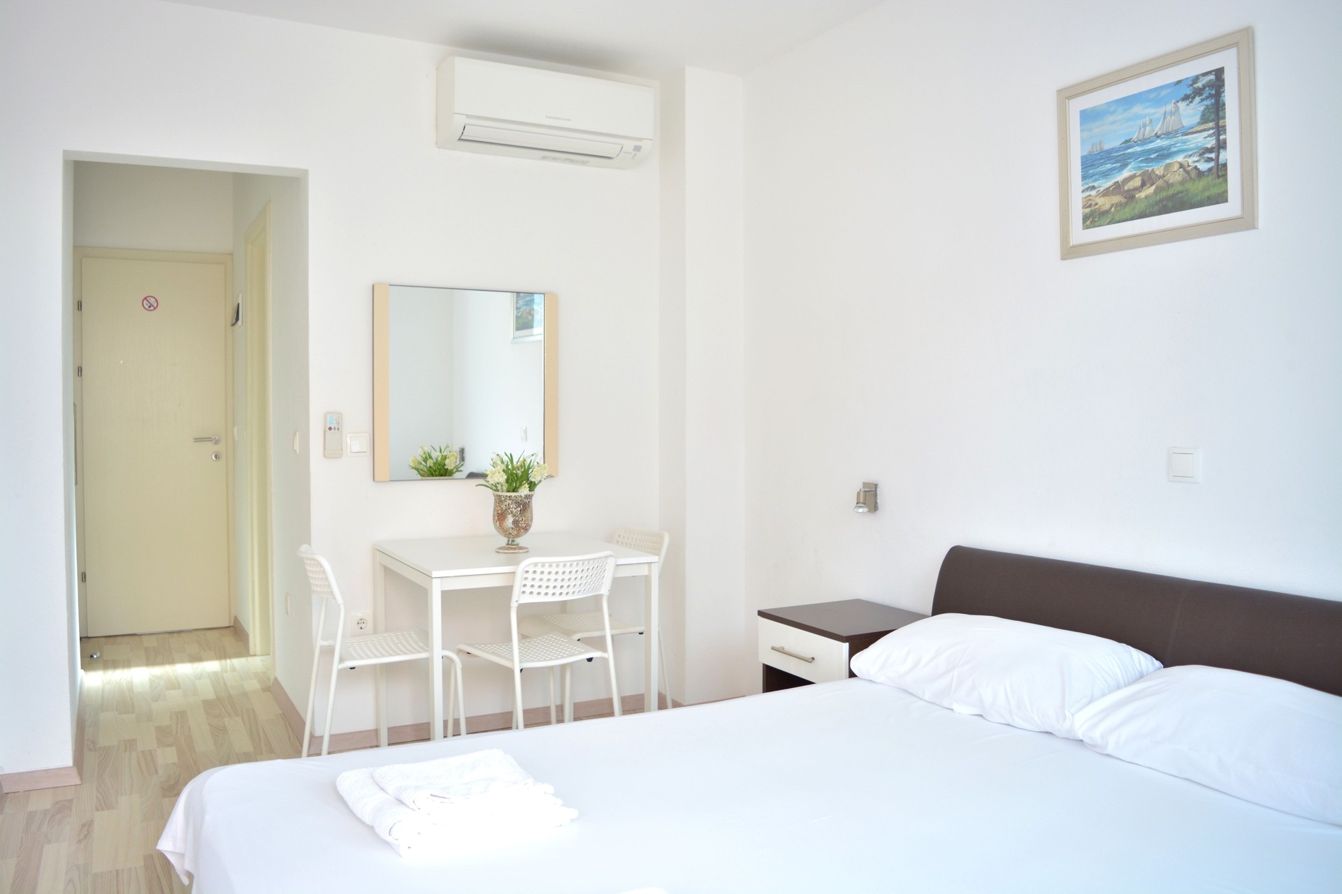 Two bedroom apartment with balcony and sea view Promajna, Makarska  A-a