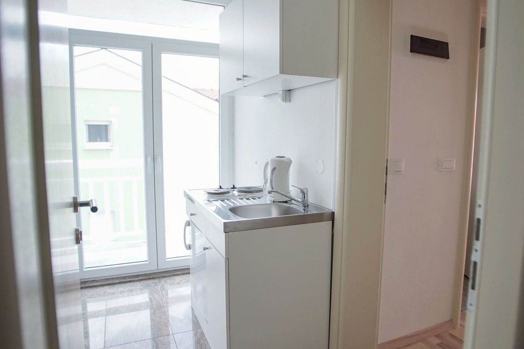 Two bedroom apartment with balcony and sea view Promajna, Makarska  A-a