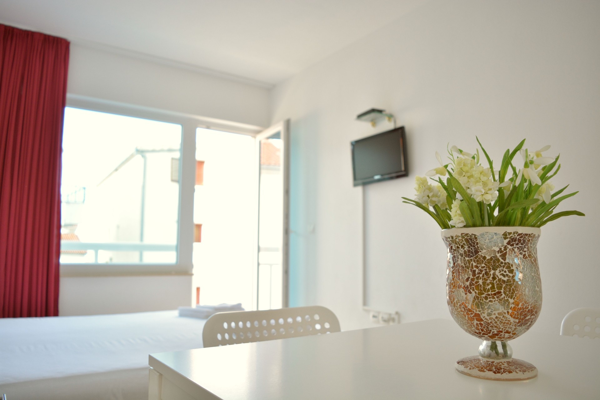 Two bedroom apartment with balcony and sea view Promajna, Makarska  A-b