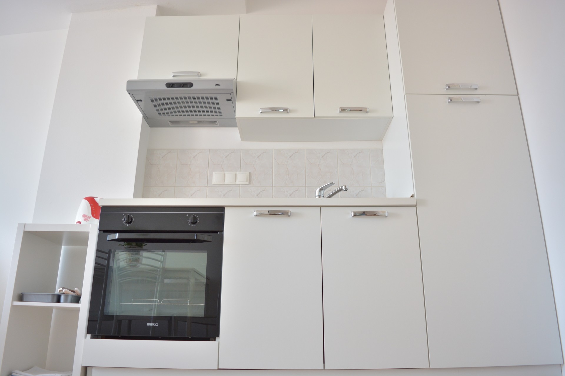 Two bedroom apartment with balcony and sea view Promajna, Makarska  A-d