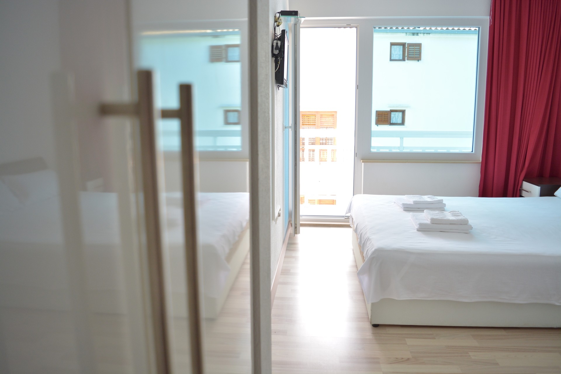 Room with balcony Promajna, Makarska  S-a