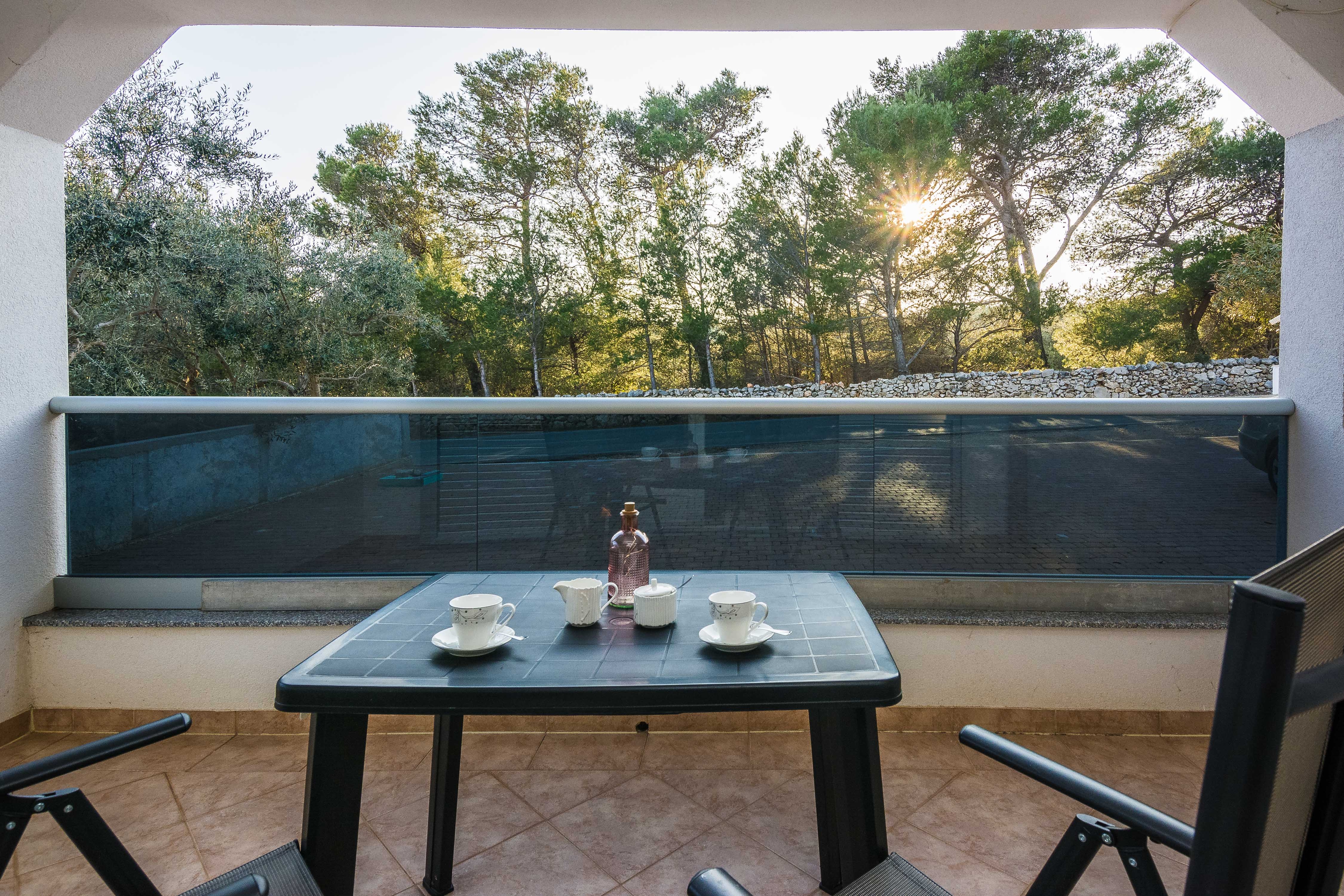 One bedroom apartment with terrace Vir  A-a