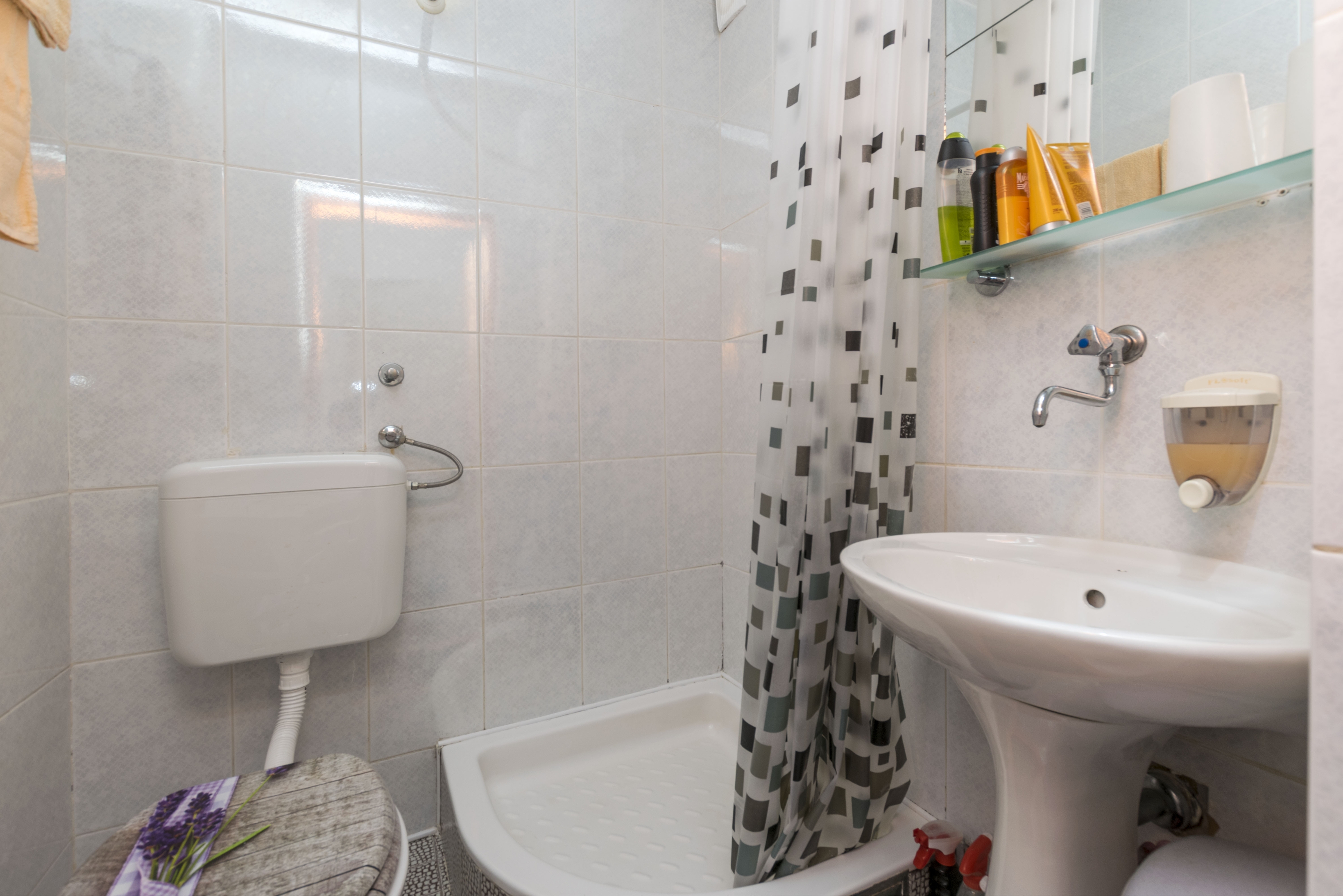 One bedroom apartment with terrace and sea view Rastići, Čiovo  A-c