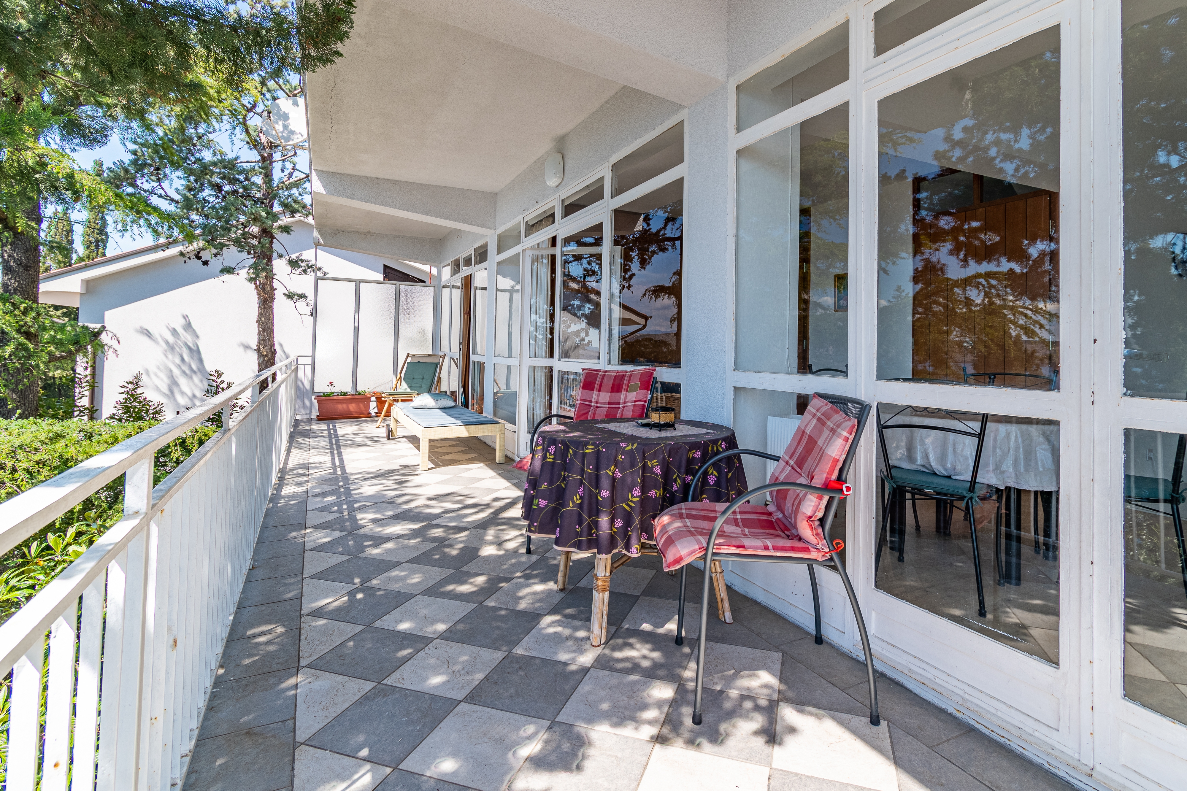 One bedroom apartment with terrace and sea view Jadranovo, Crikvenica  A-b