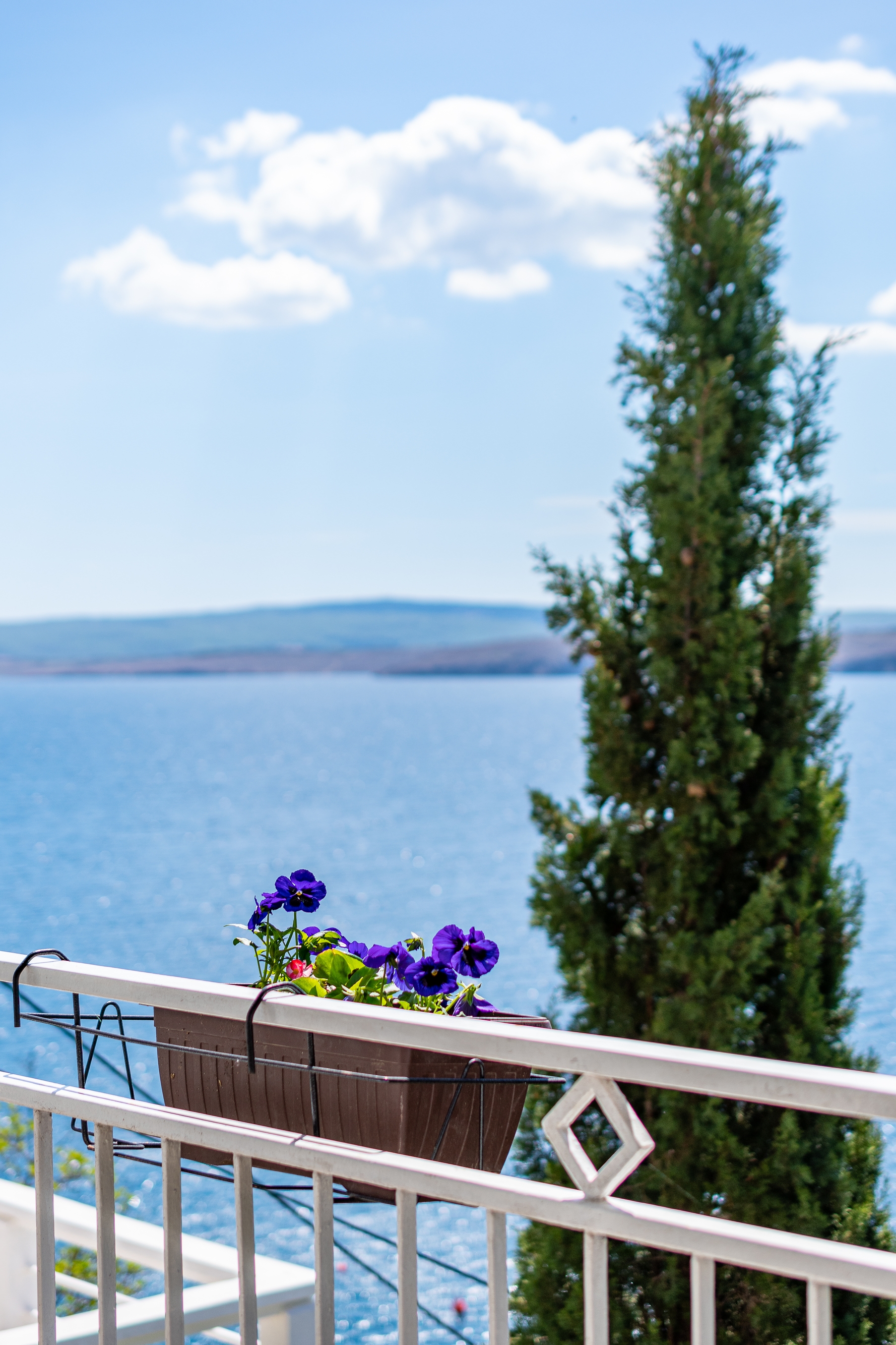 One bedroom apartment with terrace and sea view Jadranovo, Crikvenica  A-b