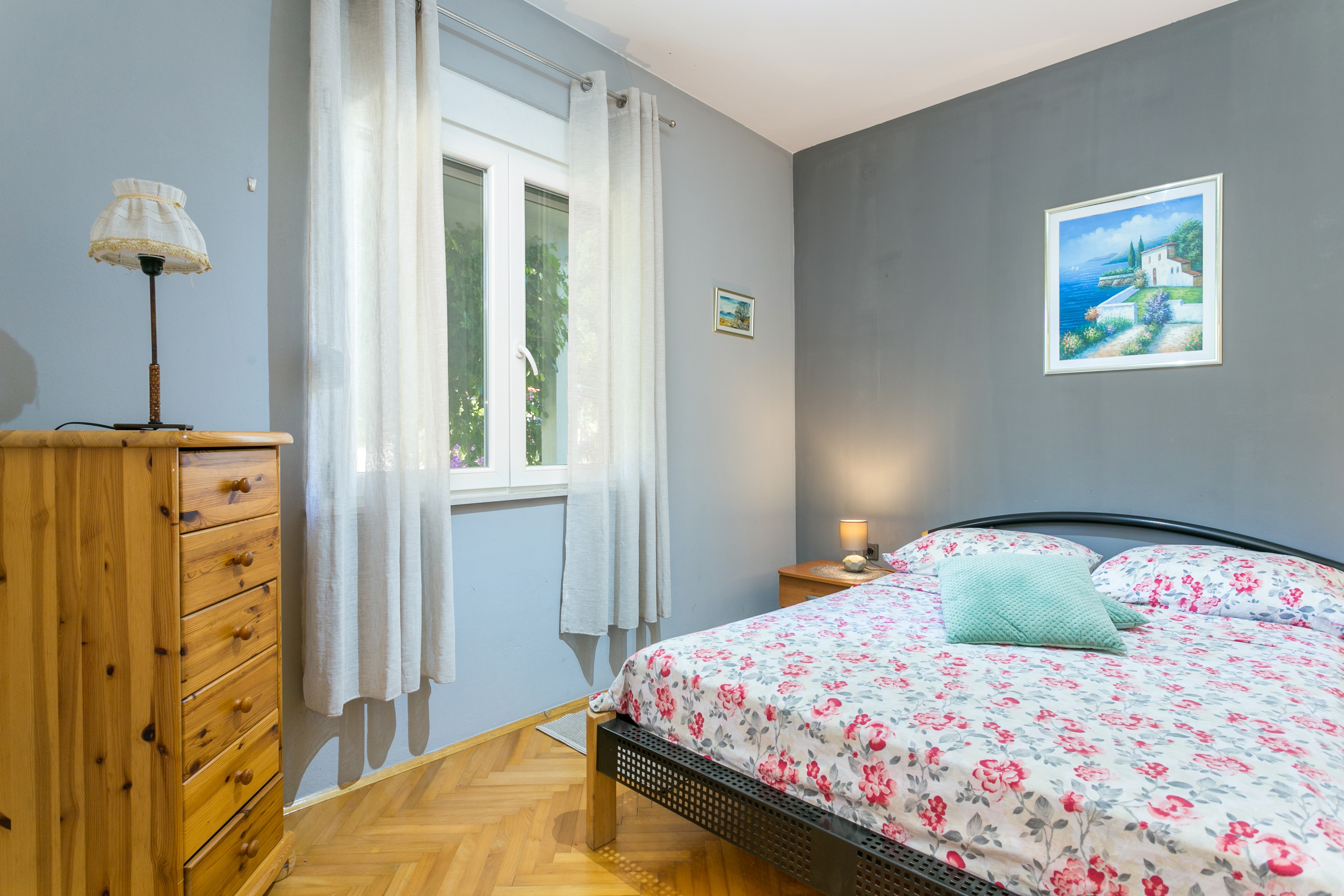 One bedroom apartment with terrace Kaštel Štafilić, Kaštela  A-a
