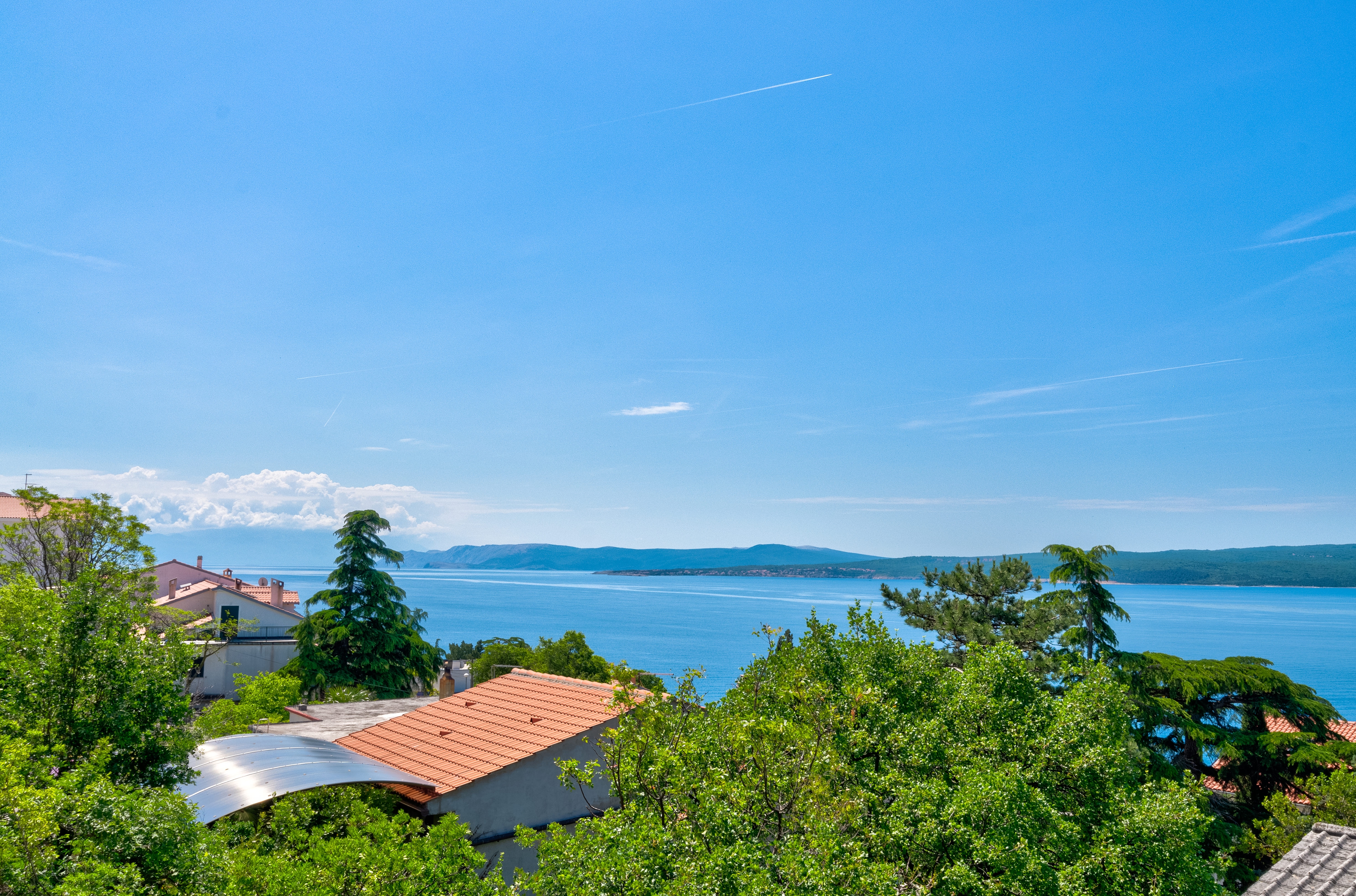 One bedroom apartment with balcony and sea view Dramalj, Crikvenica  A-a