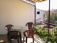 Rastići, Terrace in the apartment, with a sea view and WiFi.