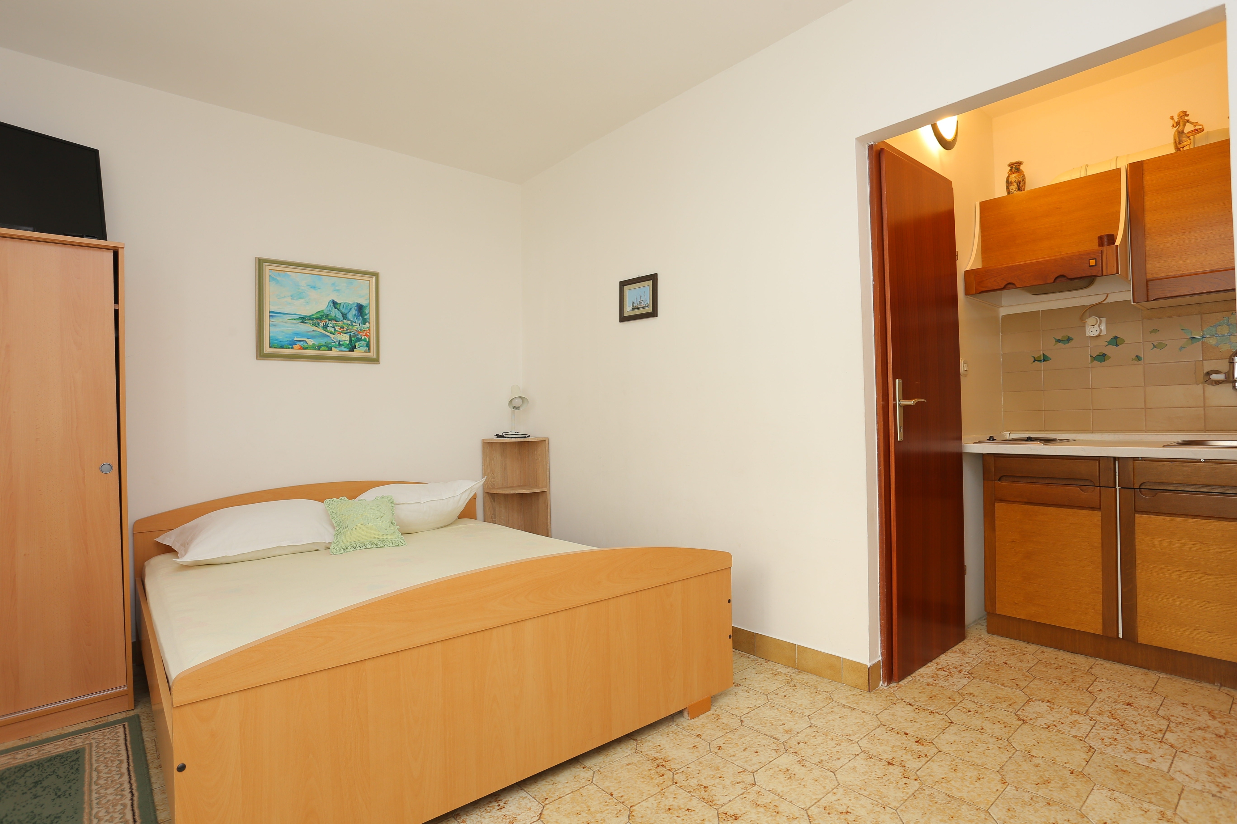 Two bedroom apartment with terrace and sea view Duće, Omiš  A-a