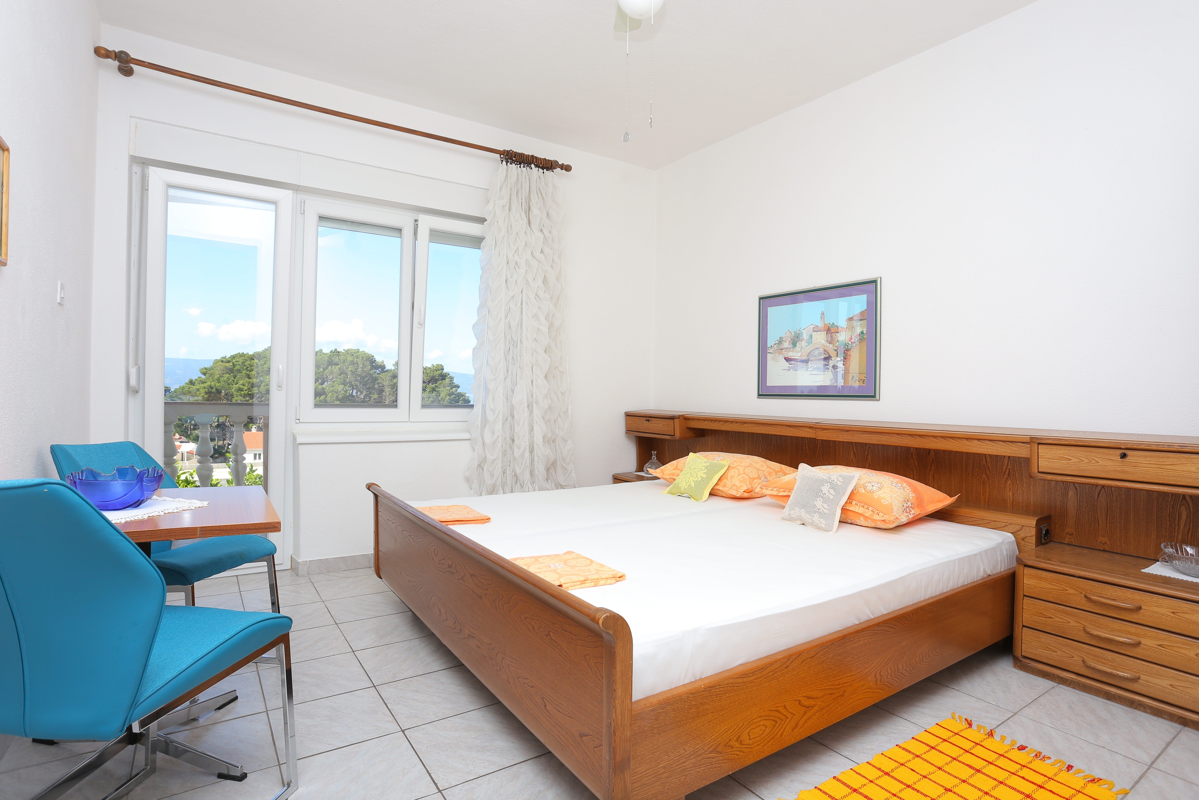 Two bedroom apartment with terrace and sea view Duće, Omiš  A-b