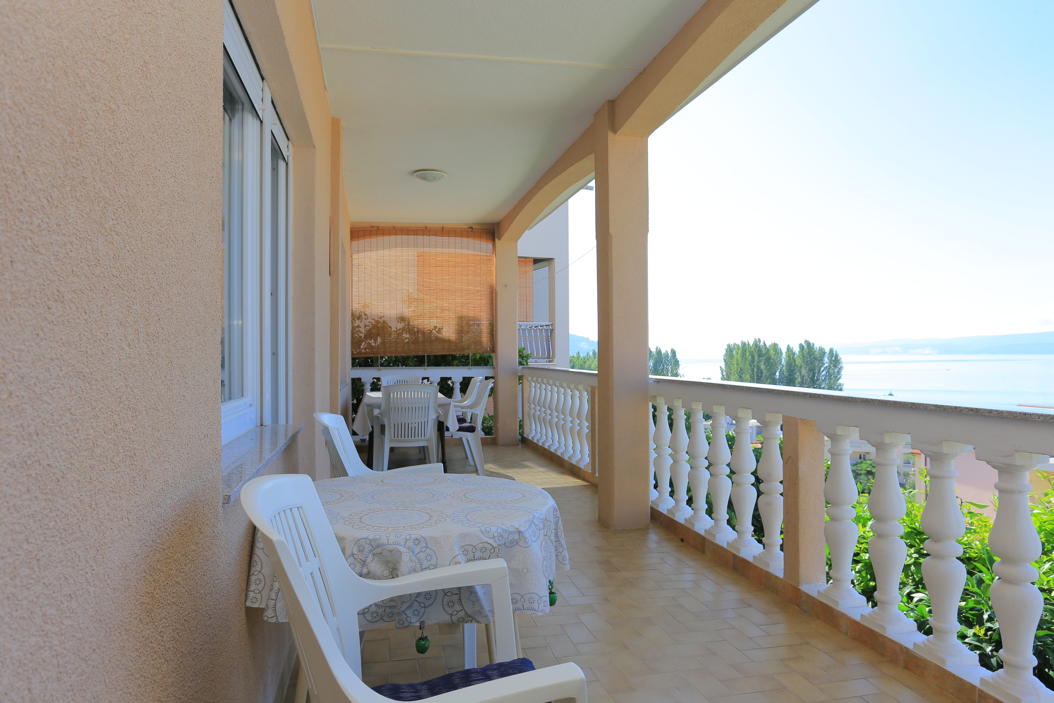 Two bedroom apartment with terrace and sea view Duće, Omiš  A-b