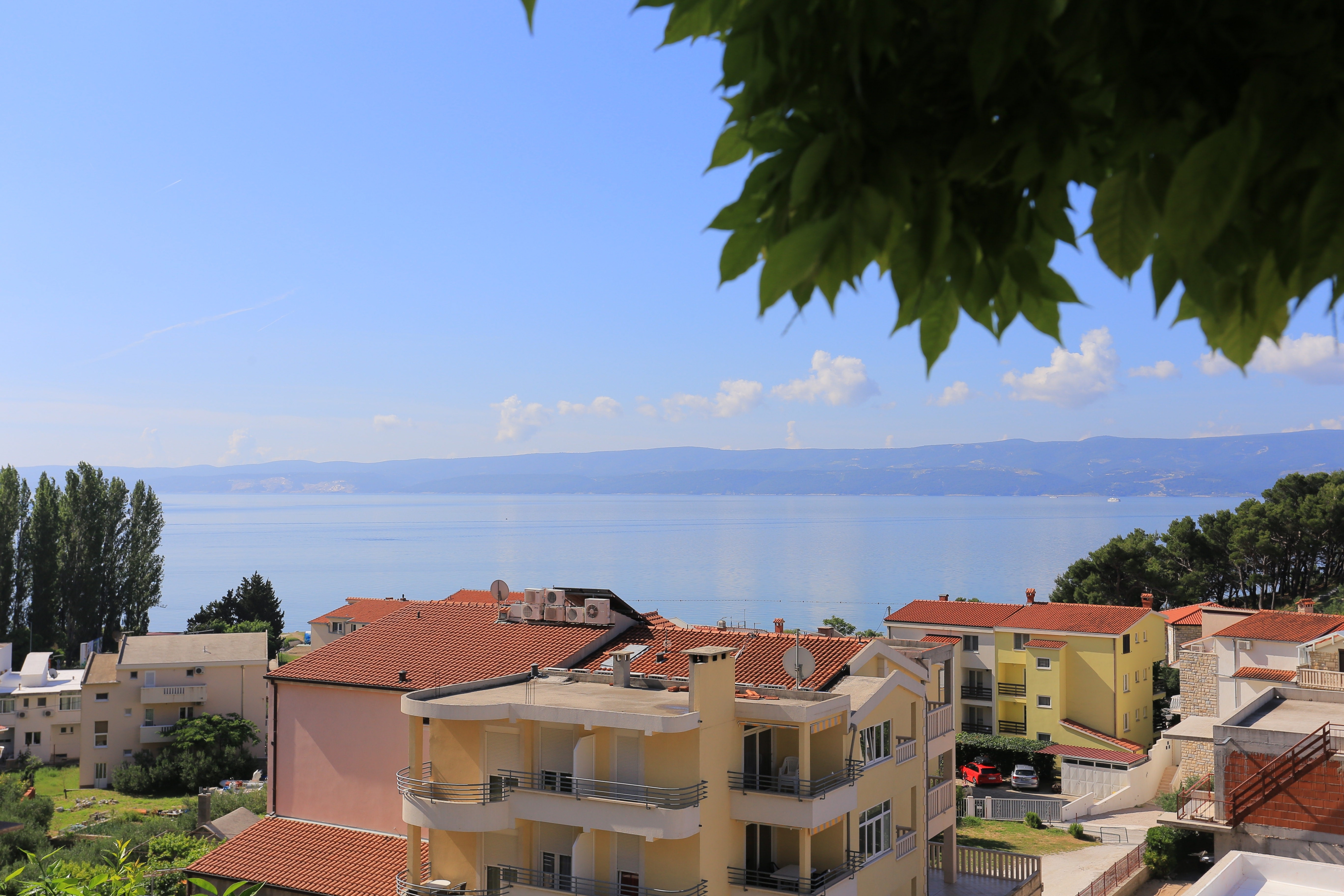 Two bedroom apartment with terrace and sea view Duće, Omiš  A-b