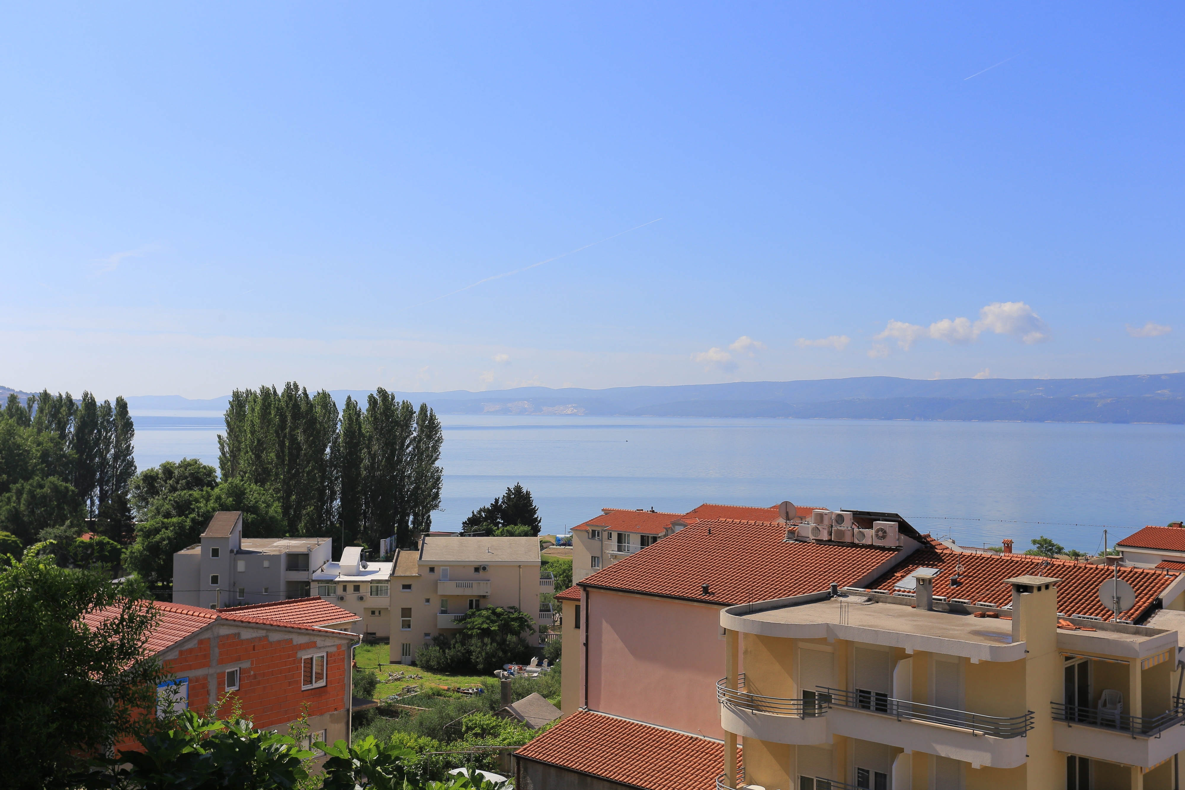 Two bedroom apartment with terrace and sea view Duće, Omiš  A-b