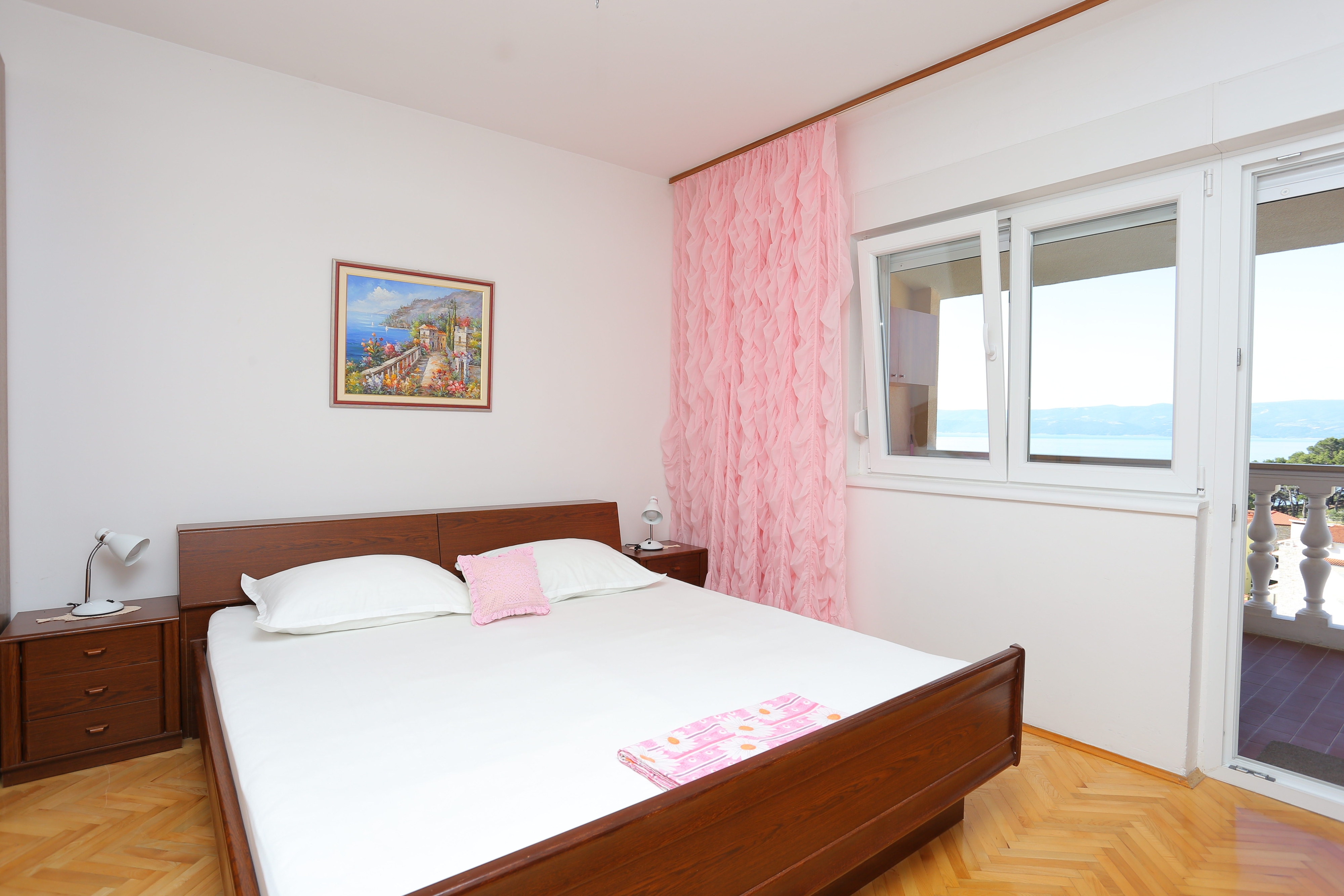 Two bedroom apartment with terrace and sea view Duće, Omiš  A-c