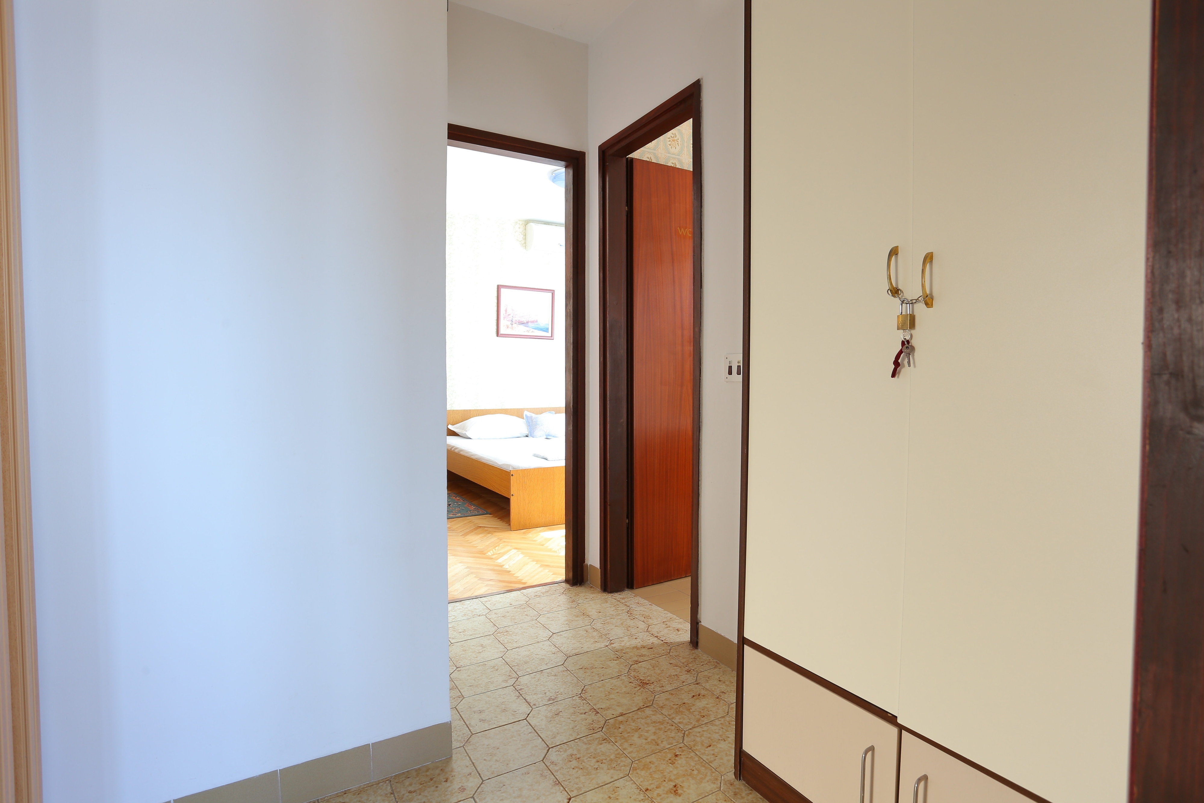 Two bedroom apartment with terrace and sea view Duće, Omiš  A-c