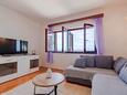 Living room Prigradica, Living room in the apartment, (pet friendly) and WiFi.