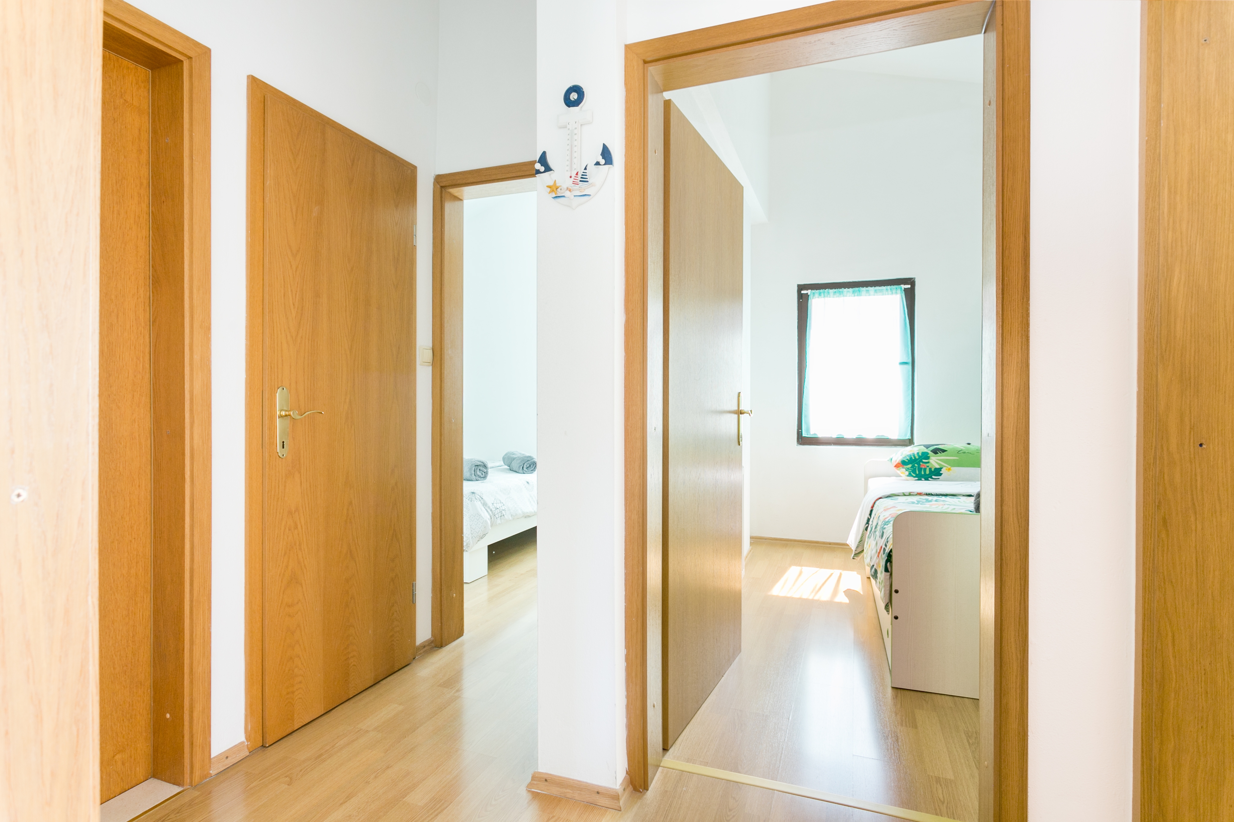 Three bedroom apartment with balcony and sea view Trogir  A-a