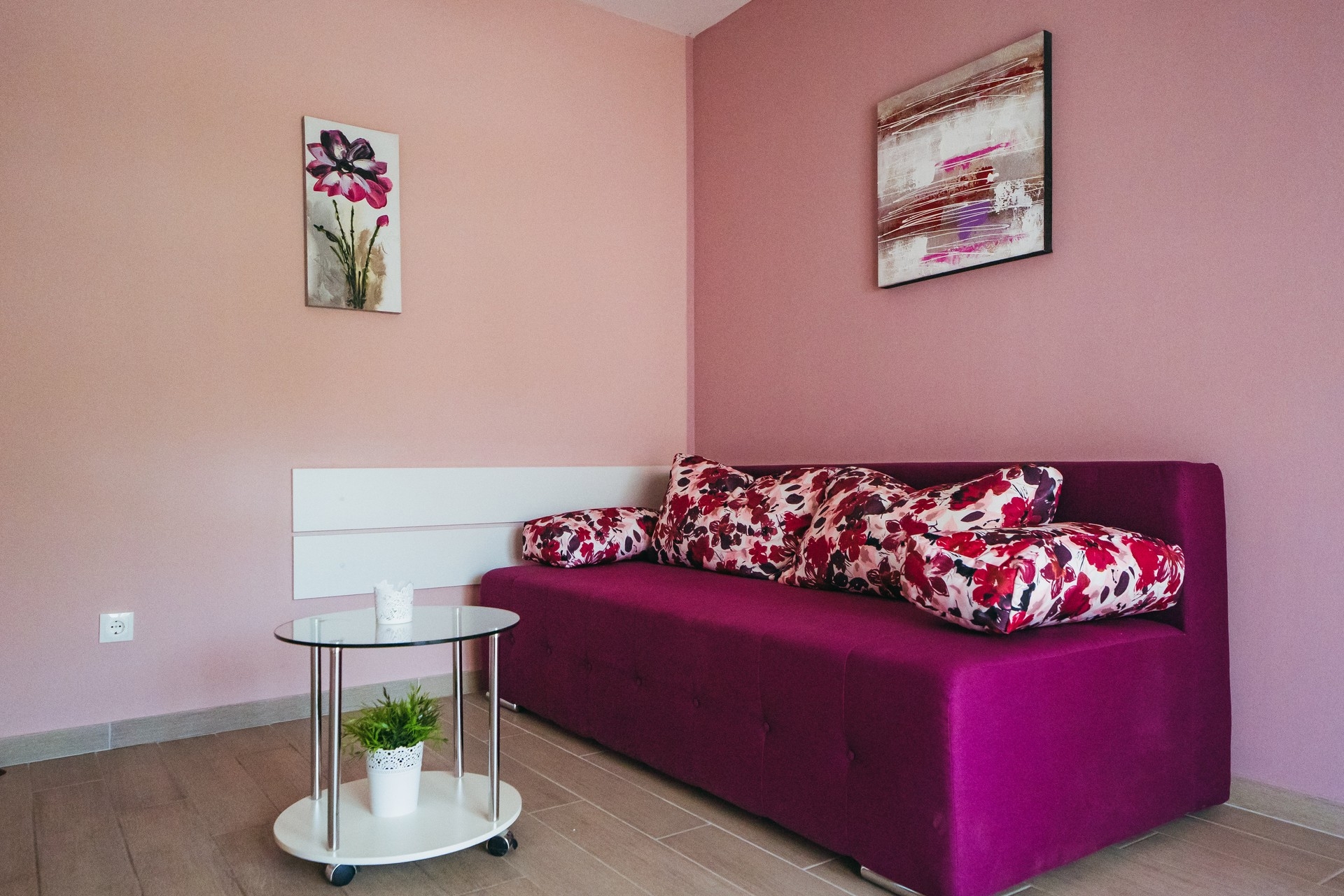 One bedroom apartment with balcony Promajna, Makarska  A-c