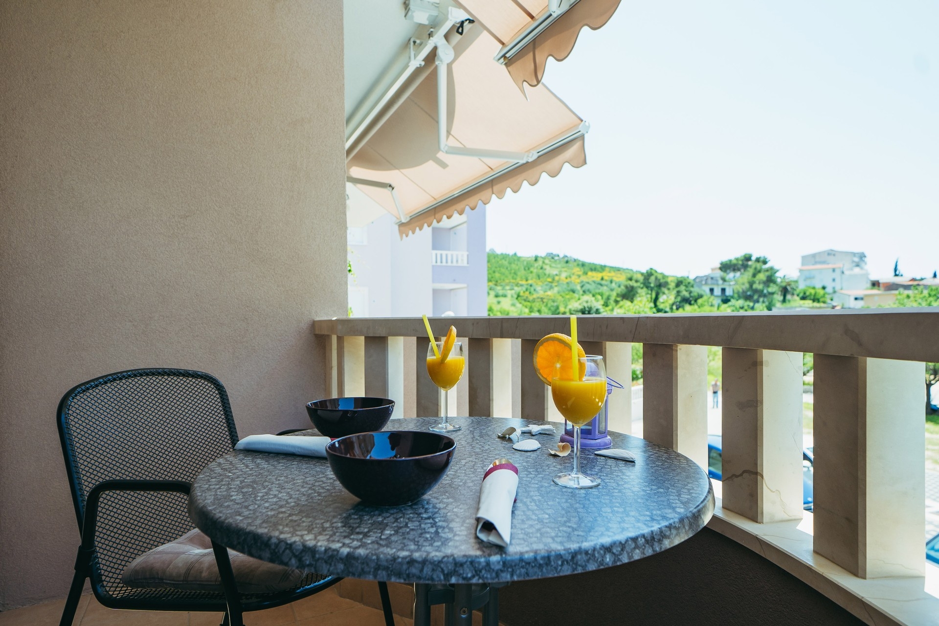 Studio flat with balcony Promajna, Makarska  AS-a