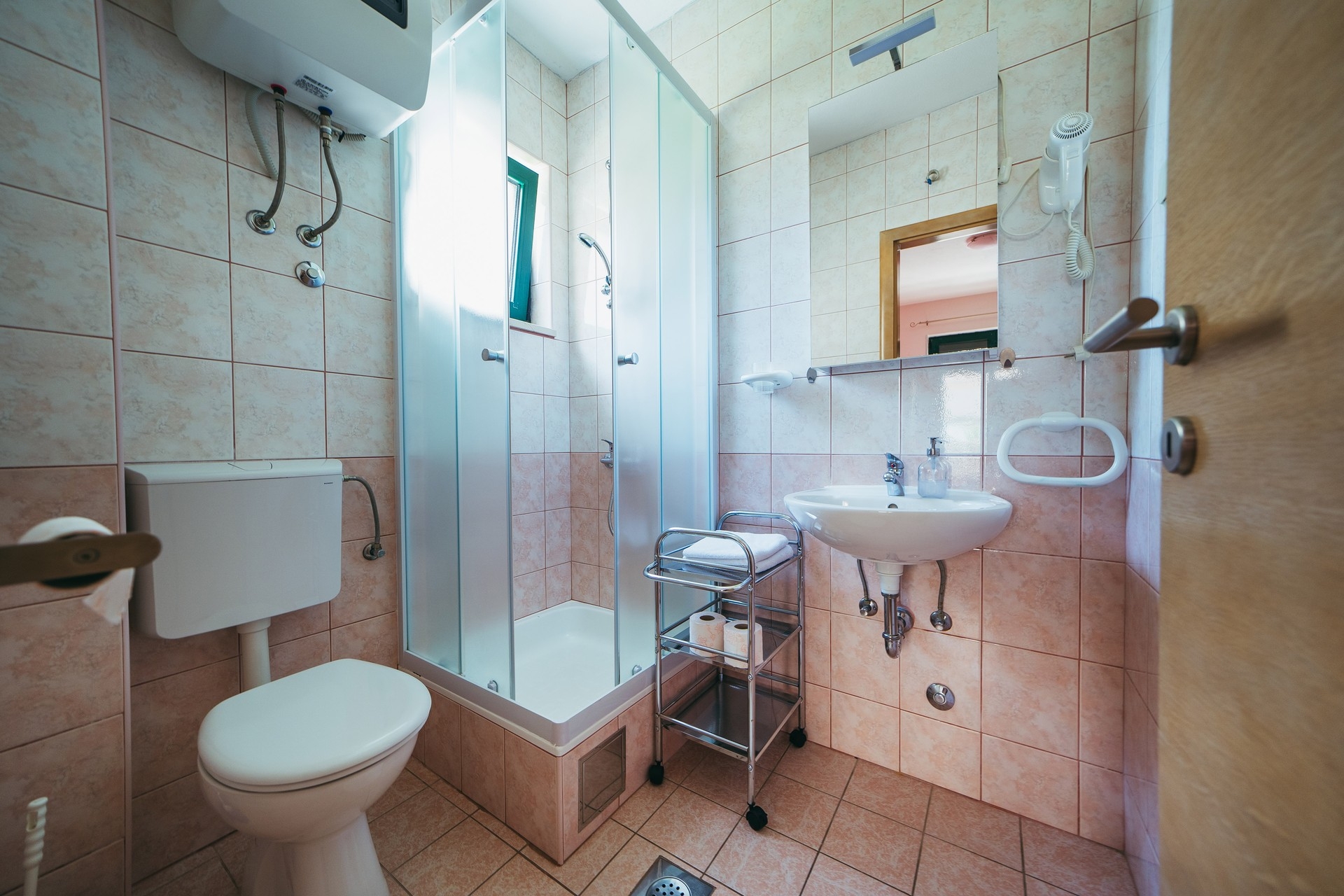 Studio flat with balcony Promajna, Makarska  AS-c