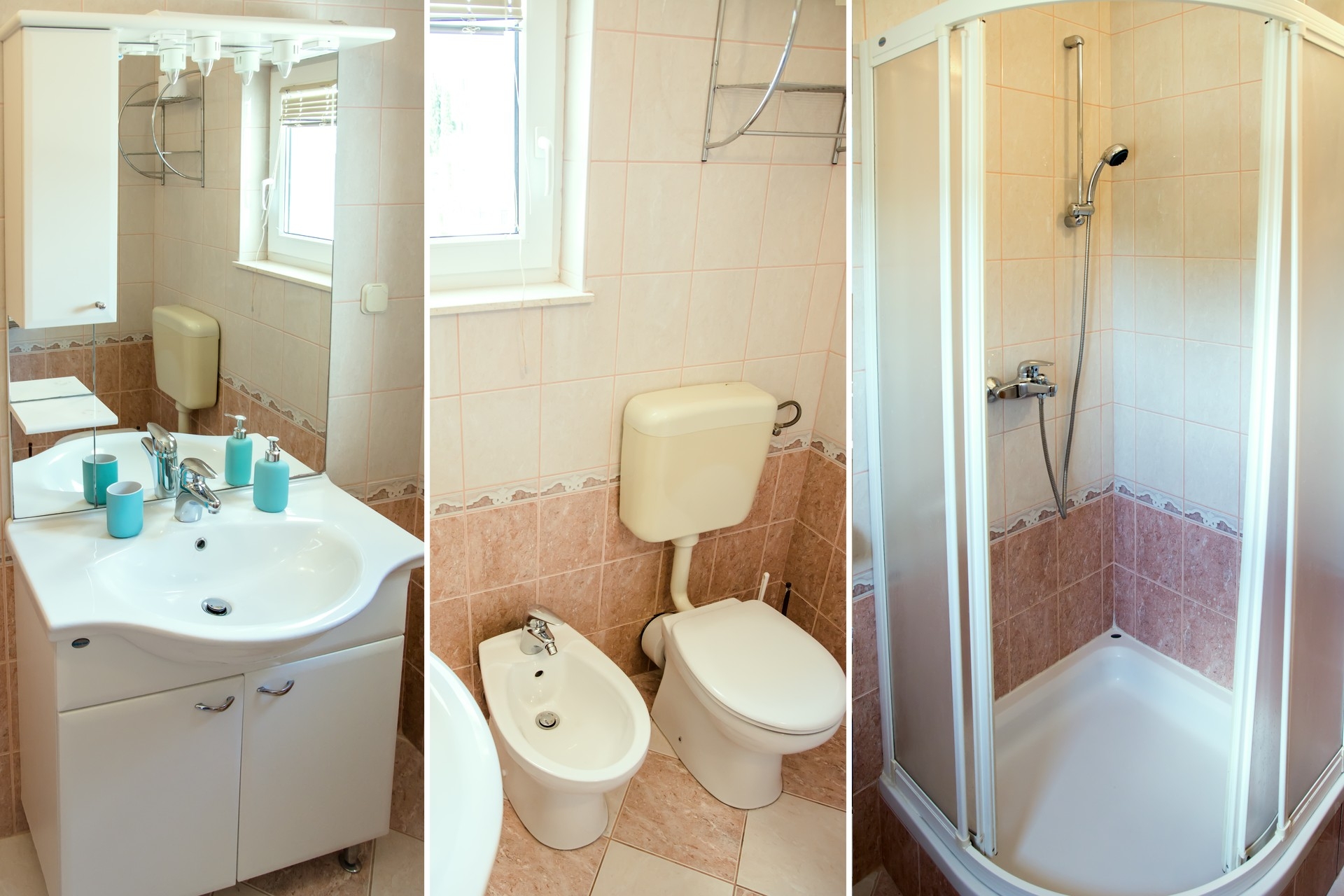 One bedroom apartment with terrace Promajna, Makarska  A-b