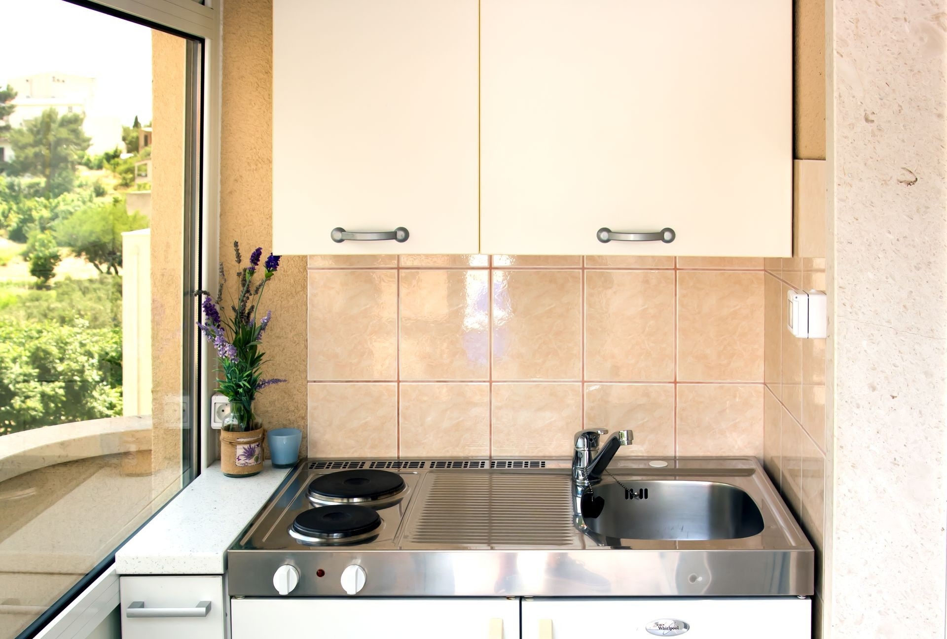 Studio flat with balcony Promajna, Makarska  AS-a