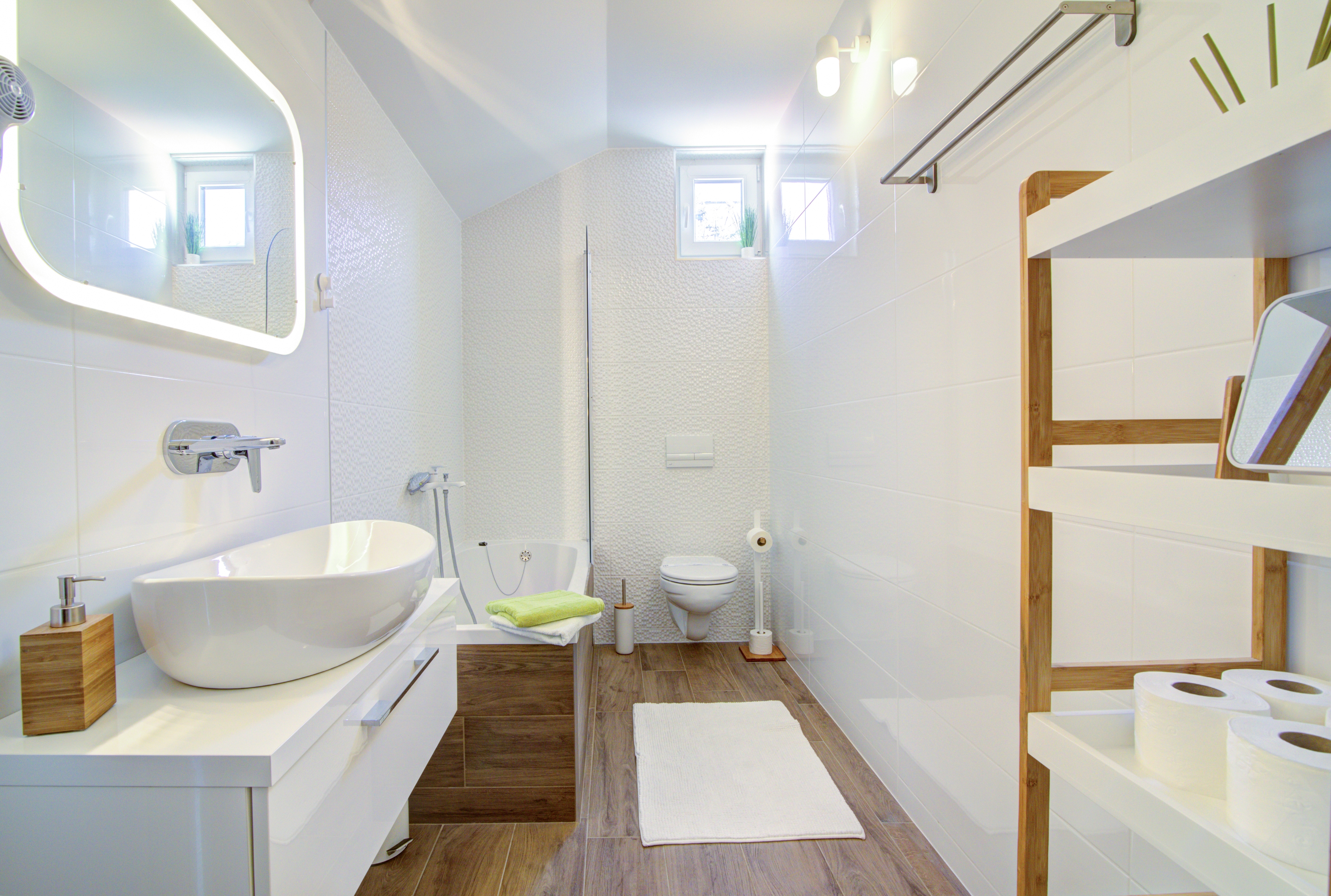 Two bedroom apartment with balcony and sea view Senj  A-a