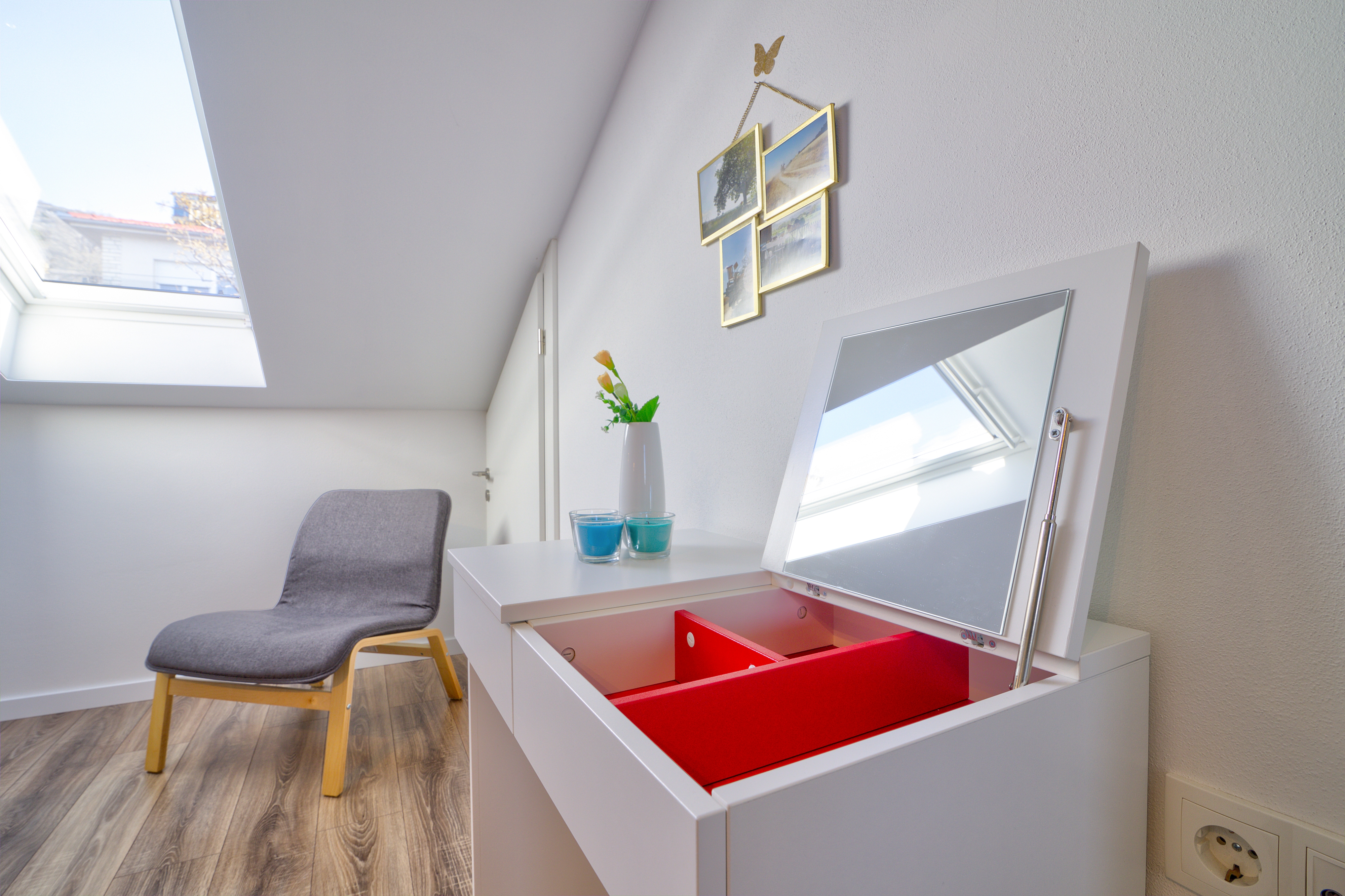 Two bedroom apartment with balcony and sea view Senj  A-a