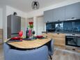 Soline, Кухня в размещении типа apartment, WiFi.