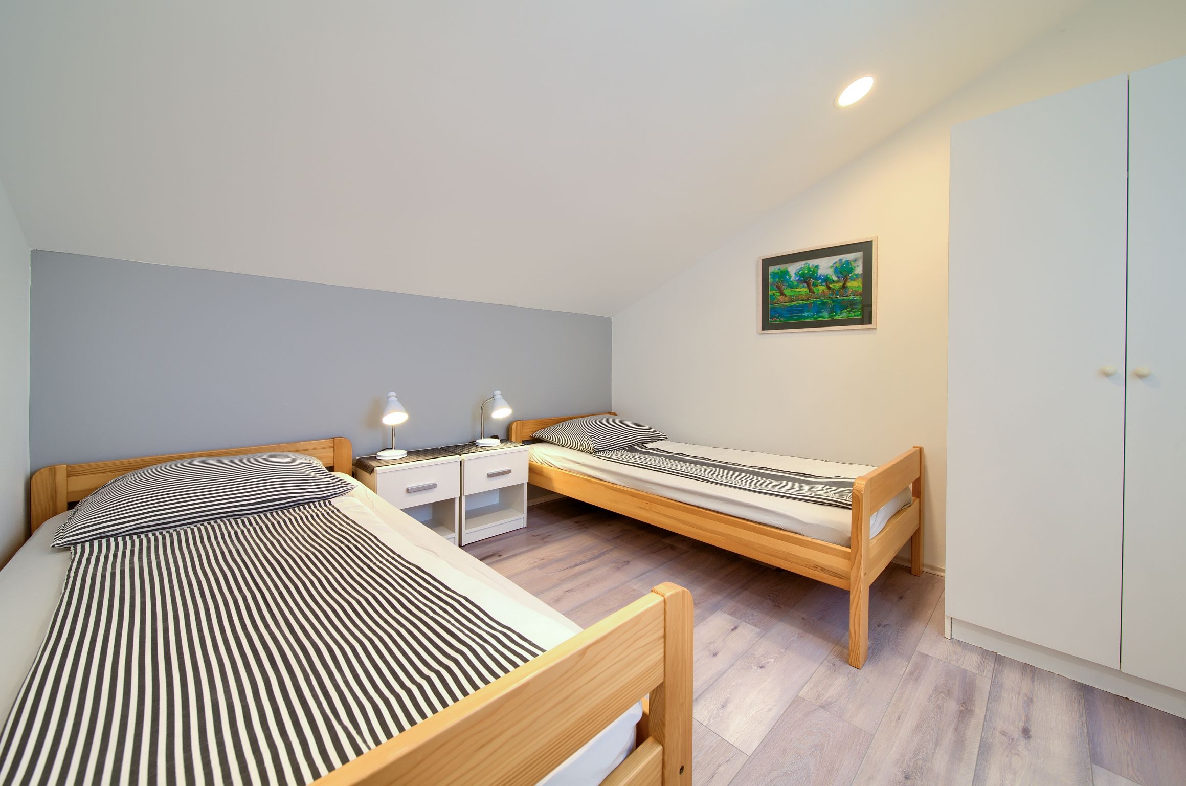 Two bedroom apartment with terrace and sea view Njivice, Krk  A-a