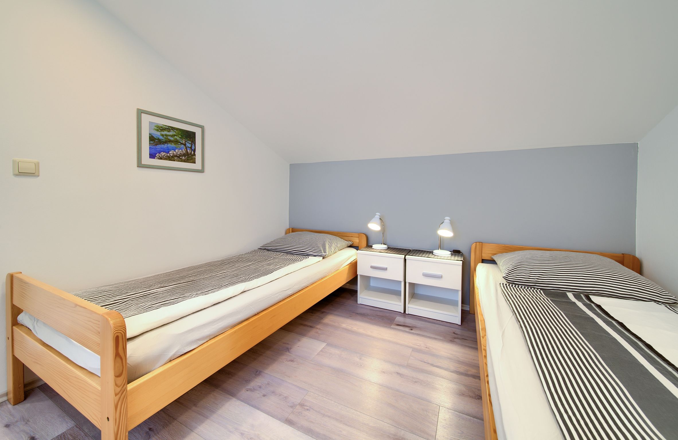 Two bedroom apartment with terrace and sea view Njivice, Krk  A-a