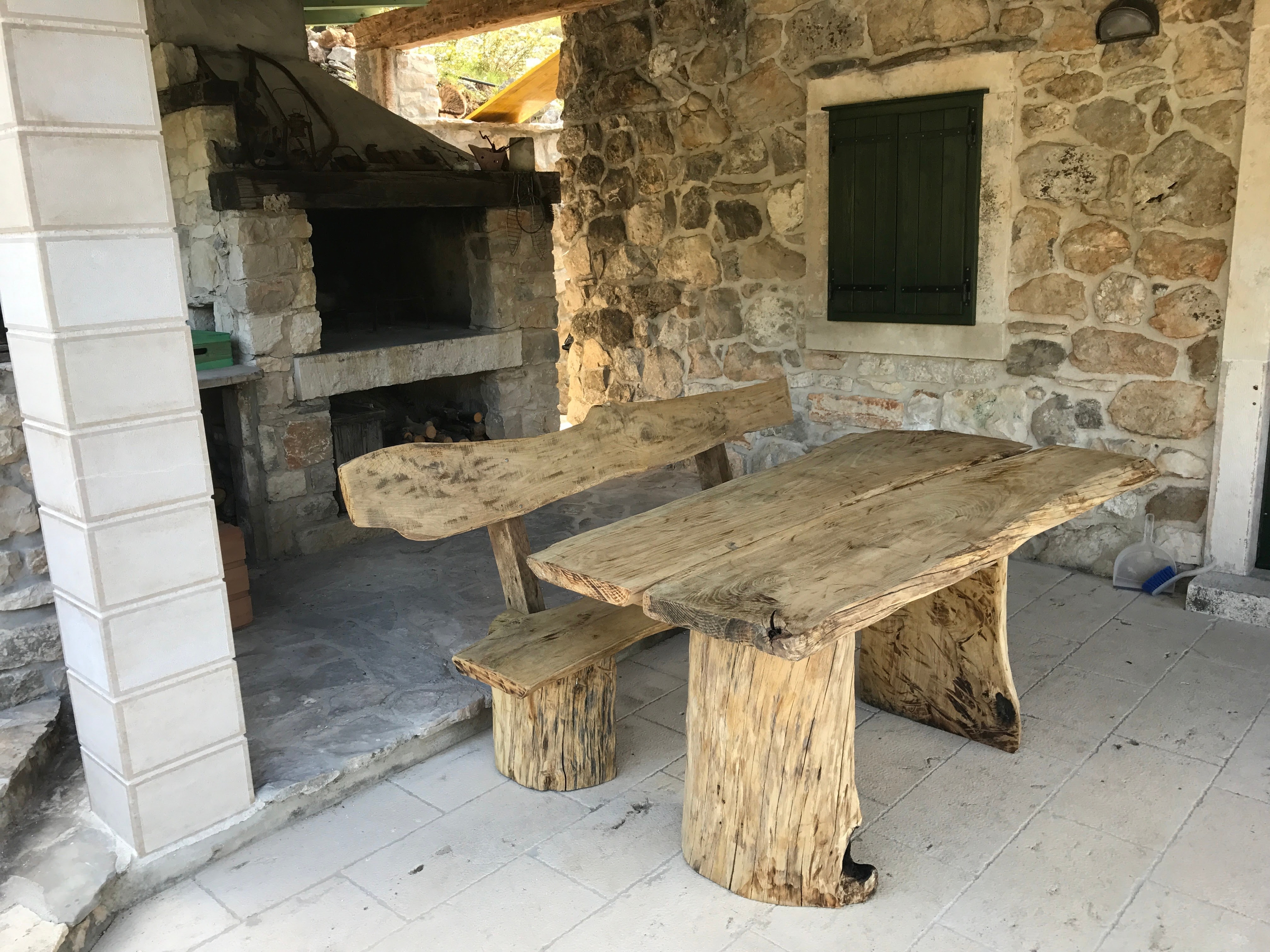 One bedroom house near beach Cove Vela Studena, Brač  K