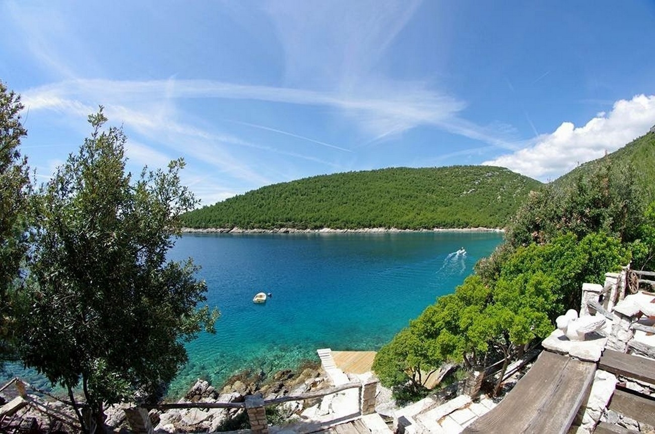 One bedroom house near beach Cove Vela Studena, Brač  K