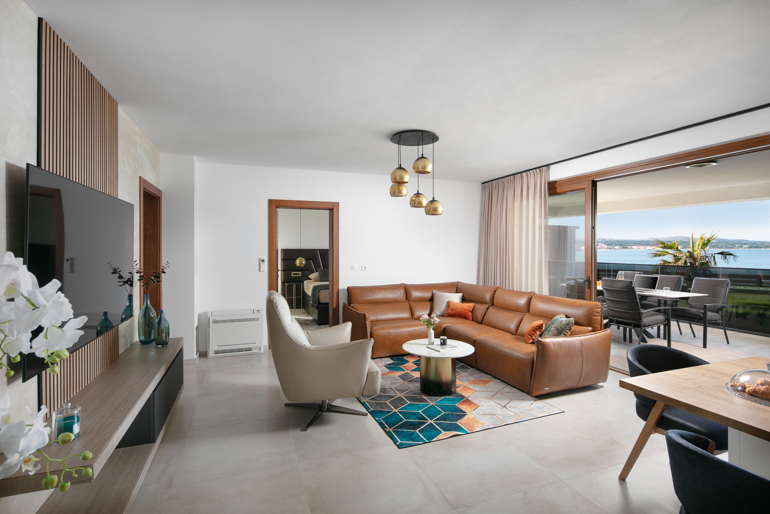 Two bedroom apartment near beach Vir  A-b