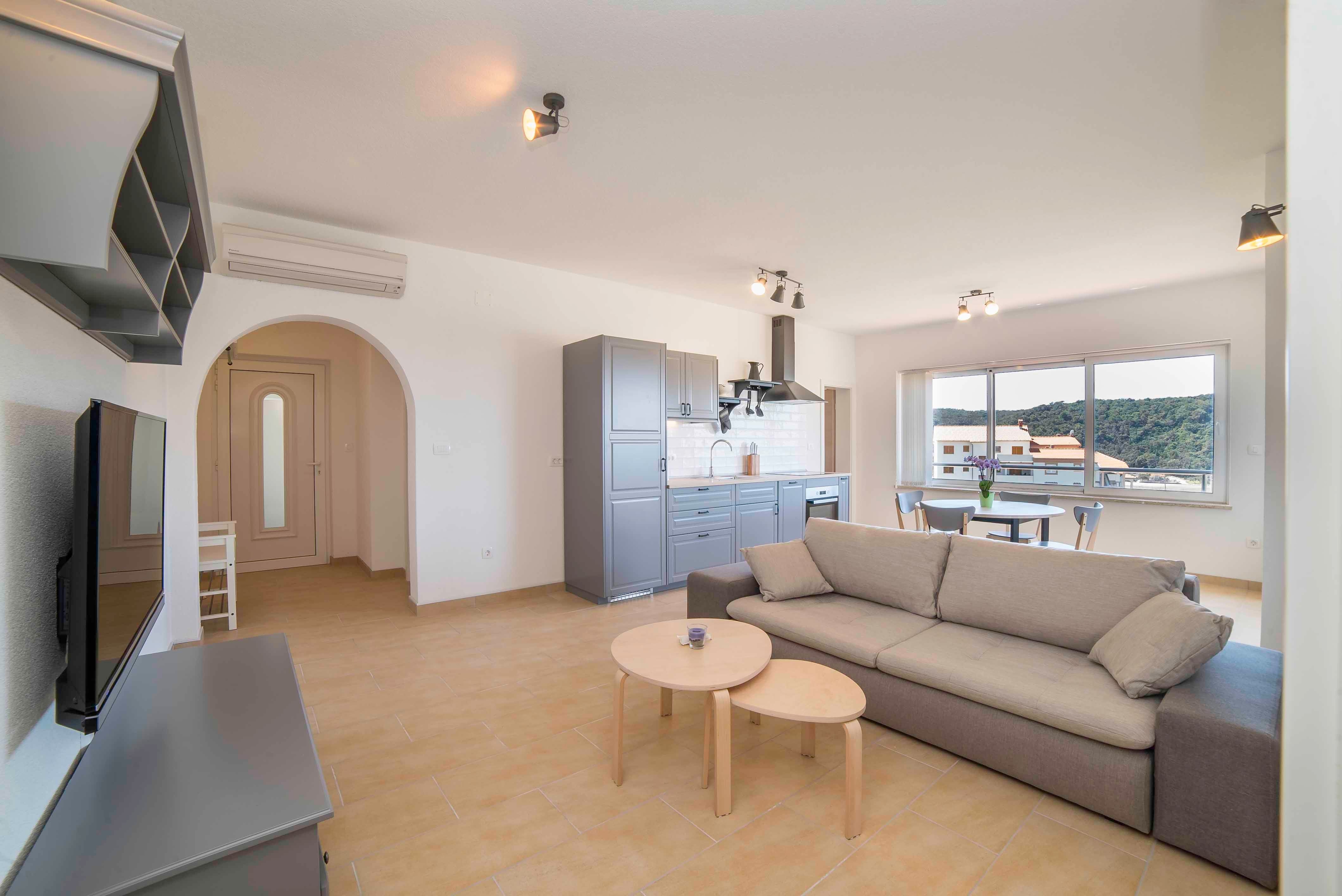 Two bedroom apartment with balcony and sea view Kampor, Rab (A-20925-a) Two bedroom apartment with balcony and sea view Kampor, Rab (A-20925-a)