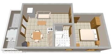 Plan Zatoglav, Plan in the apartment, WIFI.