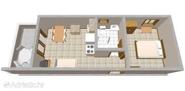 Plan Zatoglav, Plan in the apartment, WIFI.