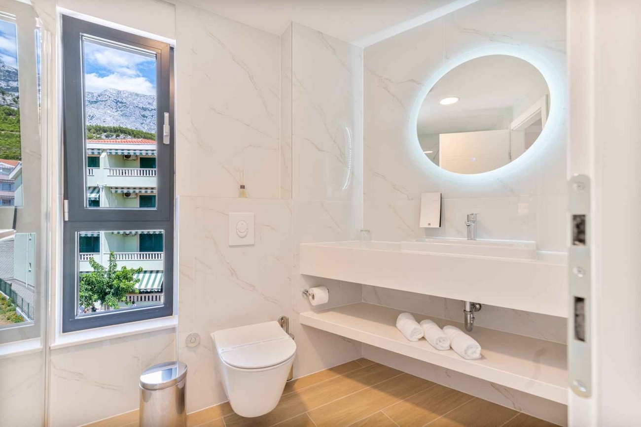 Studio flat with terrace Promajna, Makarska  AS-e
