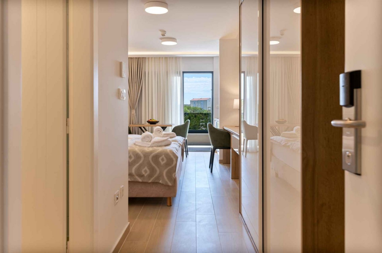 Studio flat with balcony Promajna, Makarska  AS-g