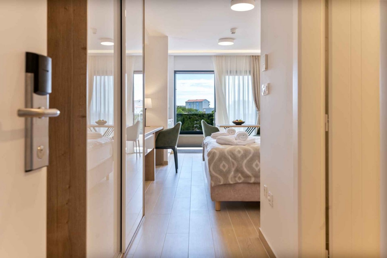 Studio flat with terrace and sea view Promajna, Makarska  AS-l