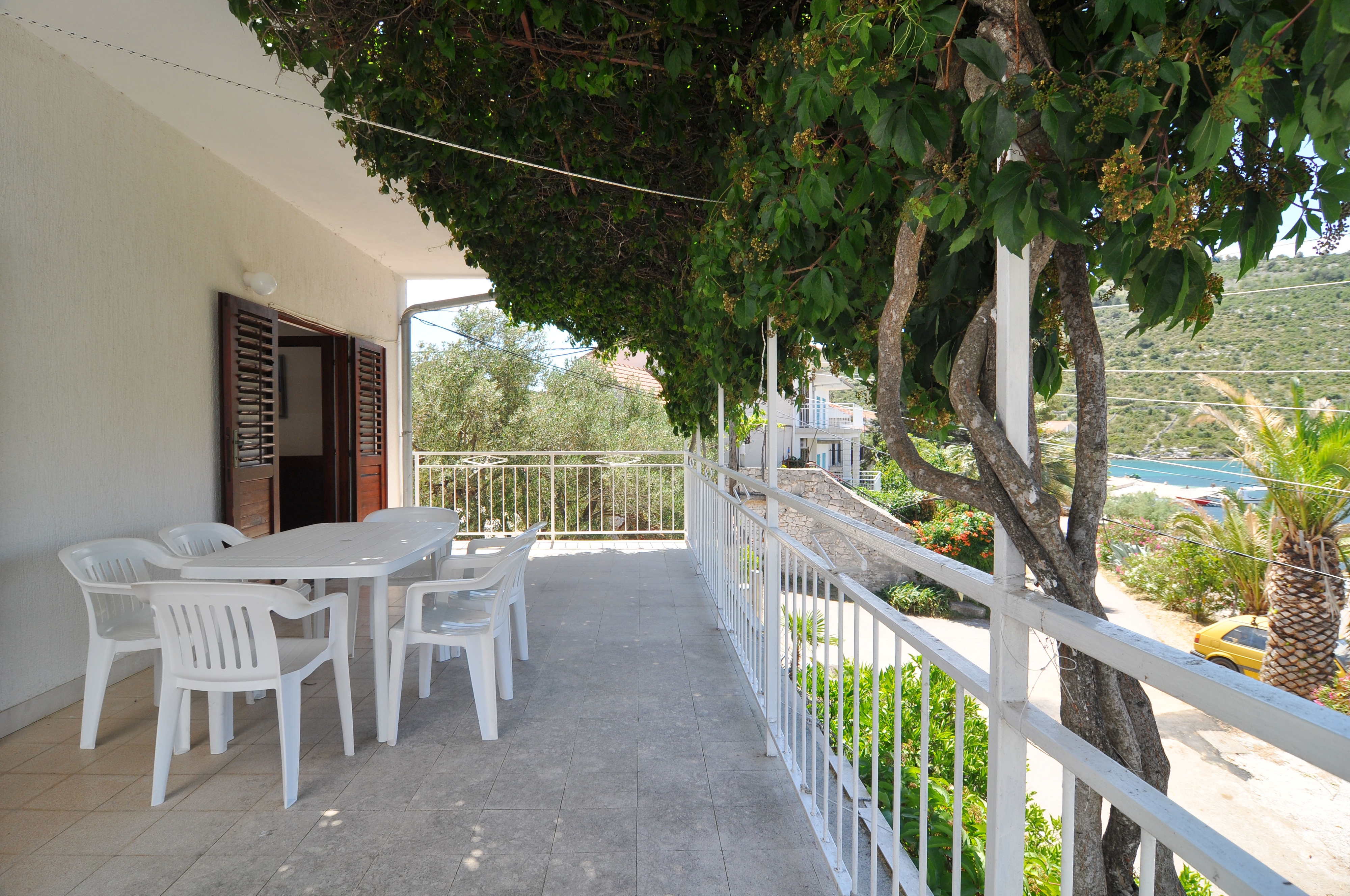 Two bedroom apartment with terrace and sea view Stupin Čeline, Rogoznica  A-b